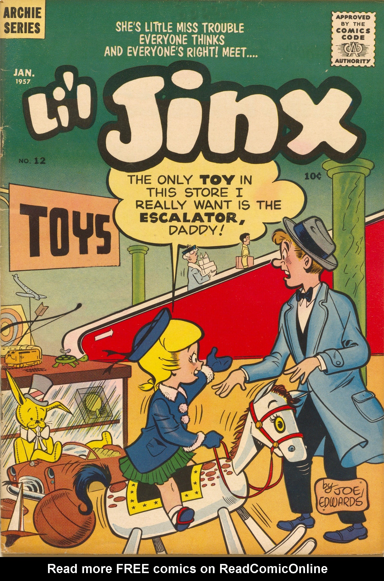 Read online Li'l Jinx (1956) comic -  Issue #12 - 1