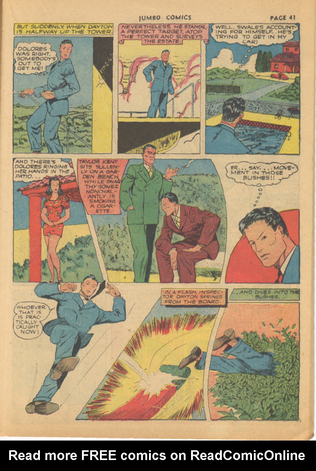Read online Jumbo Comics comic -  Issue #33 - 43