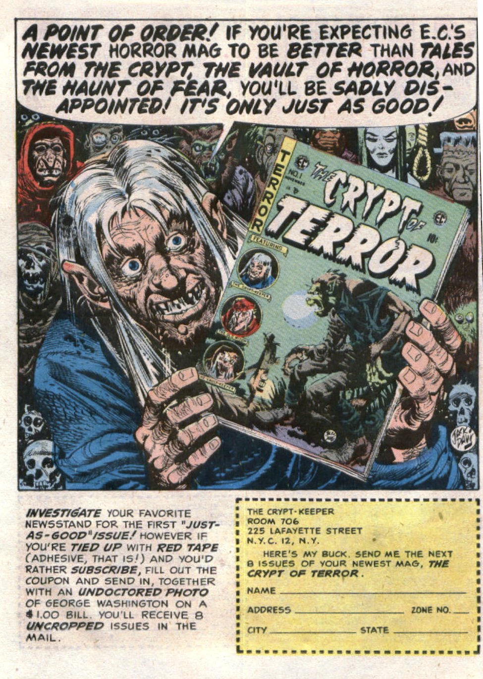 Read online Tales From The Crypt (1950) comic -  Issue #46 - 19