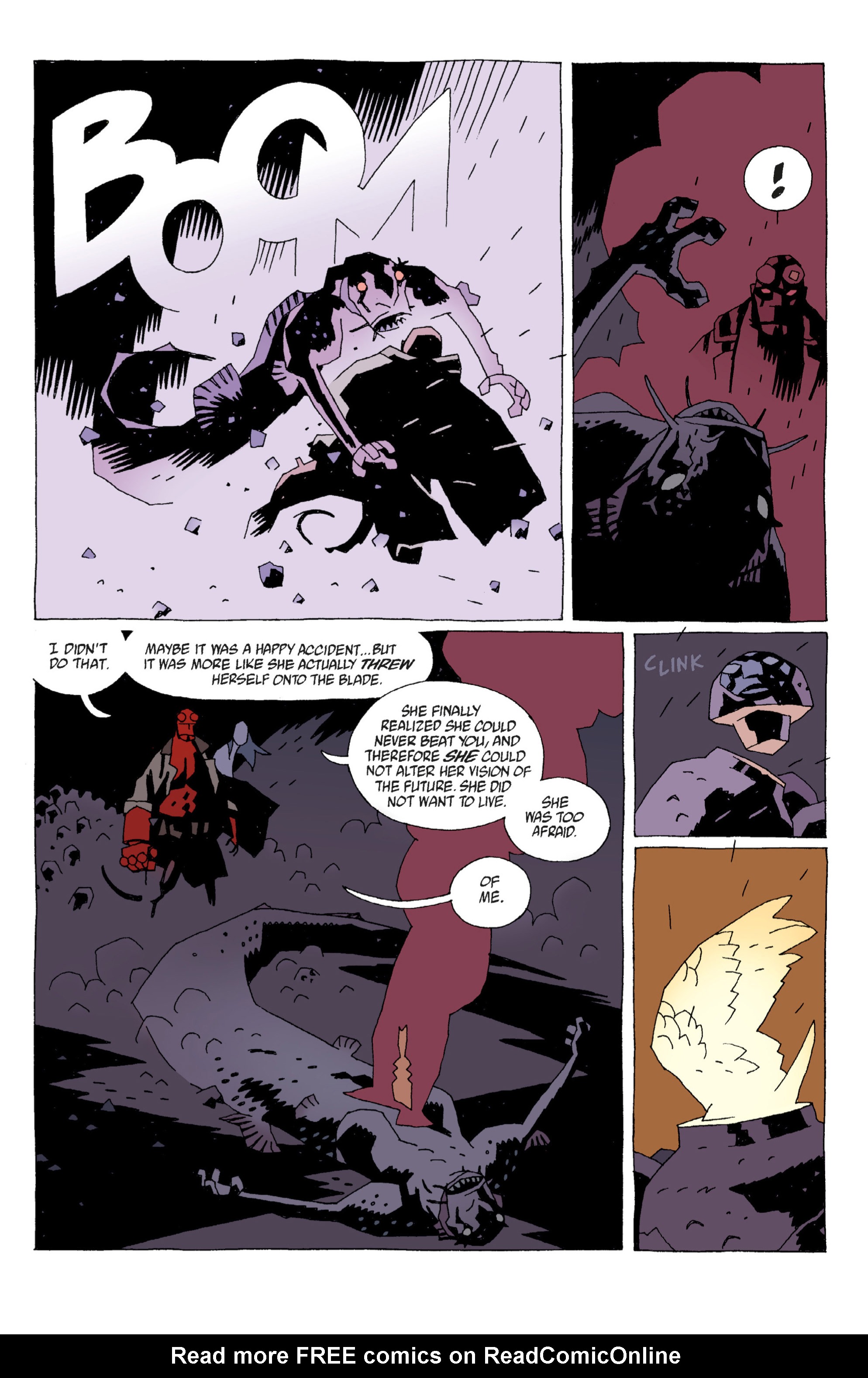Read online Hellboy comic -  Issue #6 - 61