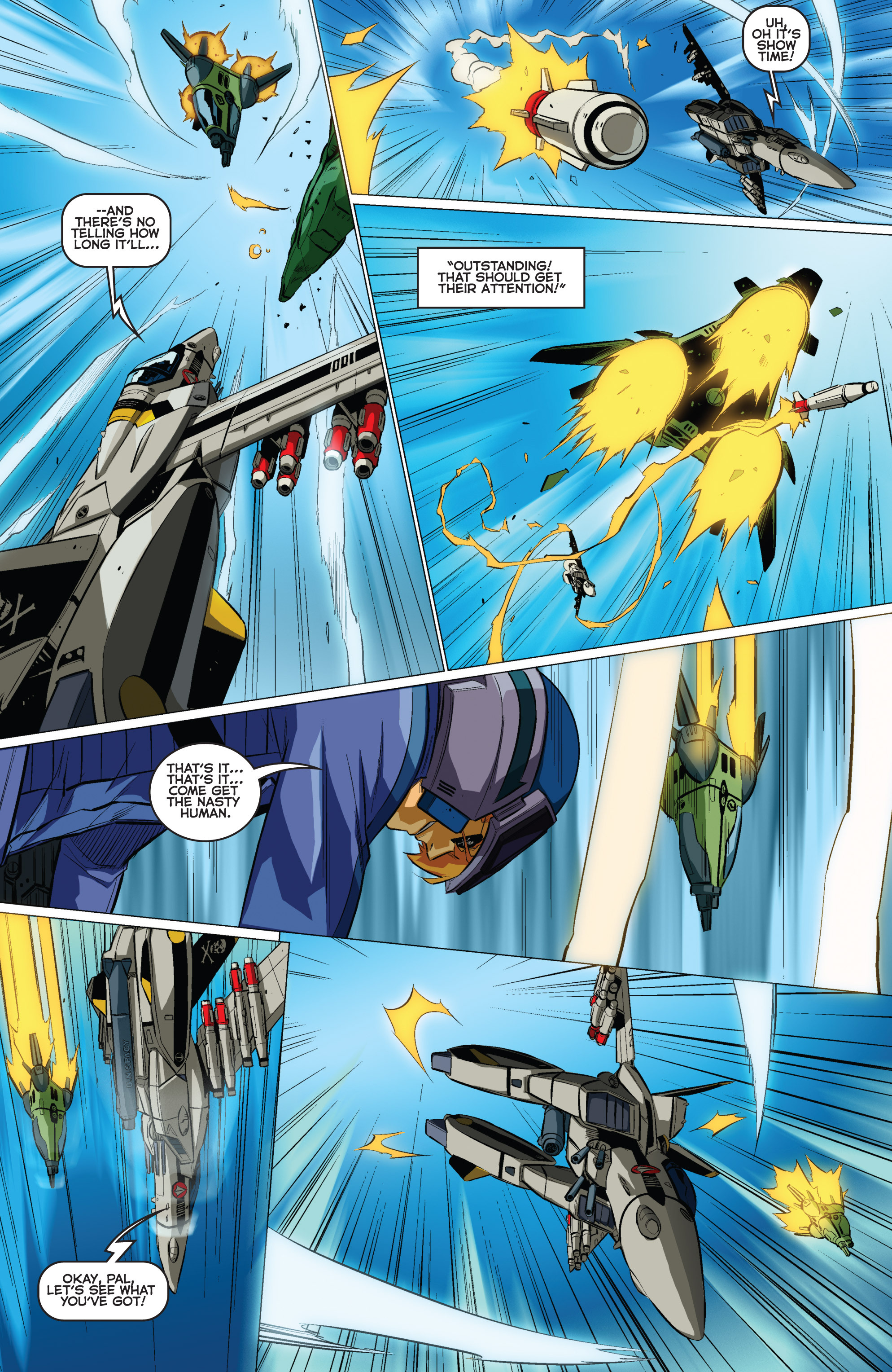 Read online Robotech/Voltron comic -  Issue #3 - 18