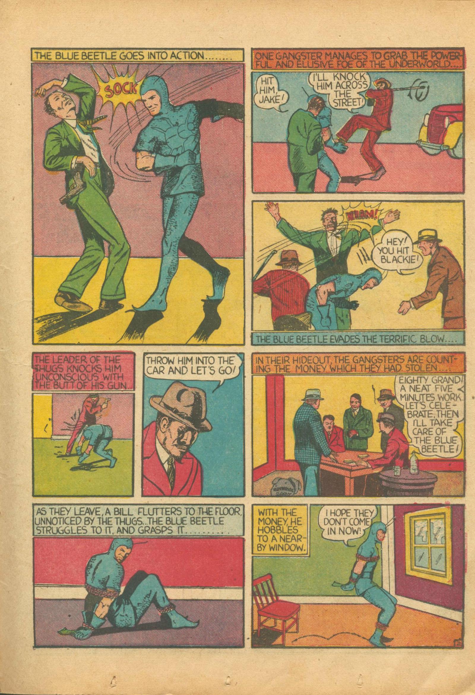 Read online The Blue Beetle comic -  Issue #1 - 21