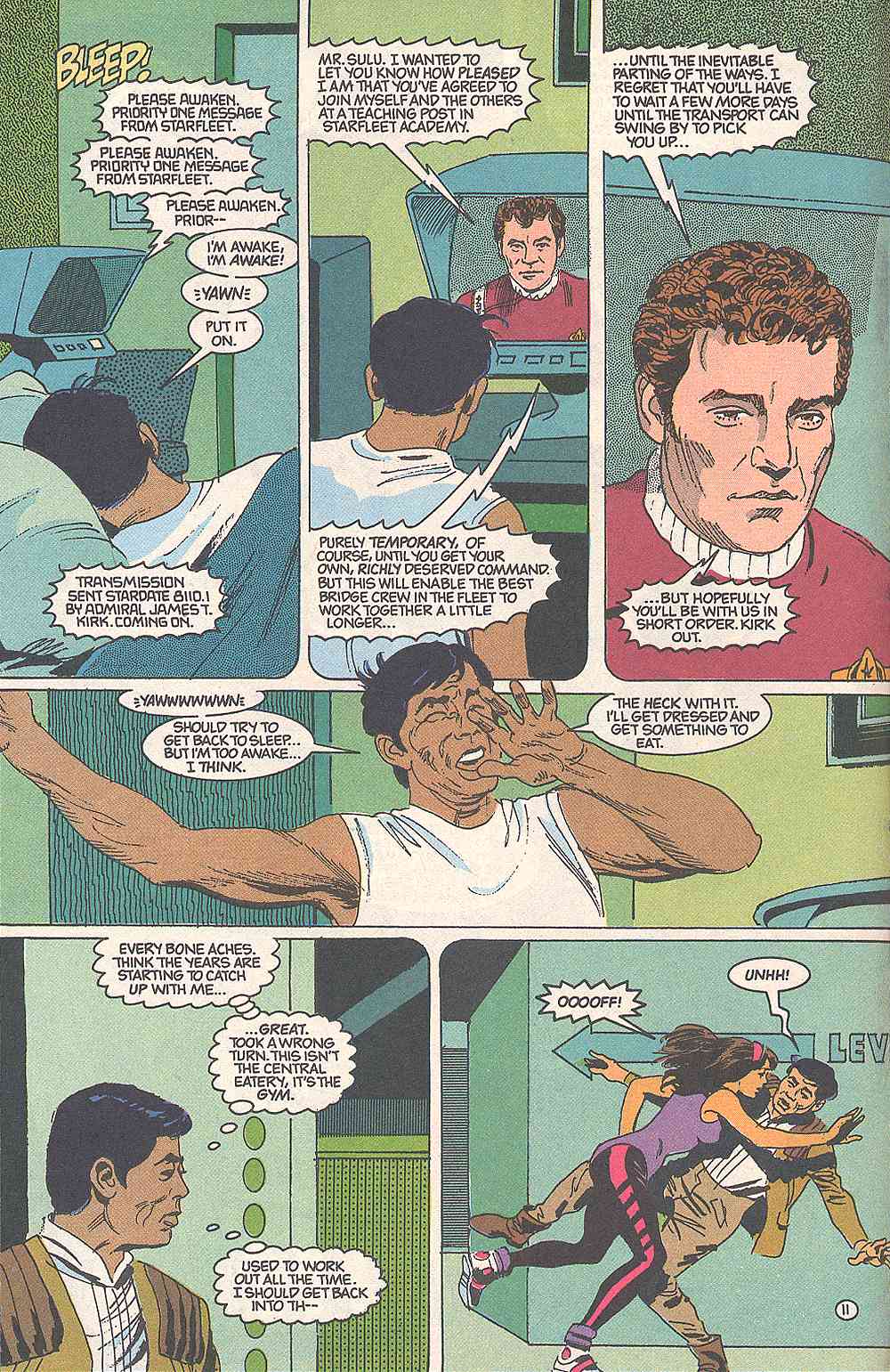Read online Star Trek (1989) comic -  Issue # _Annual 1 - 13