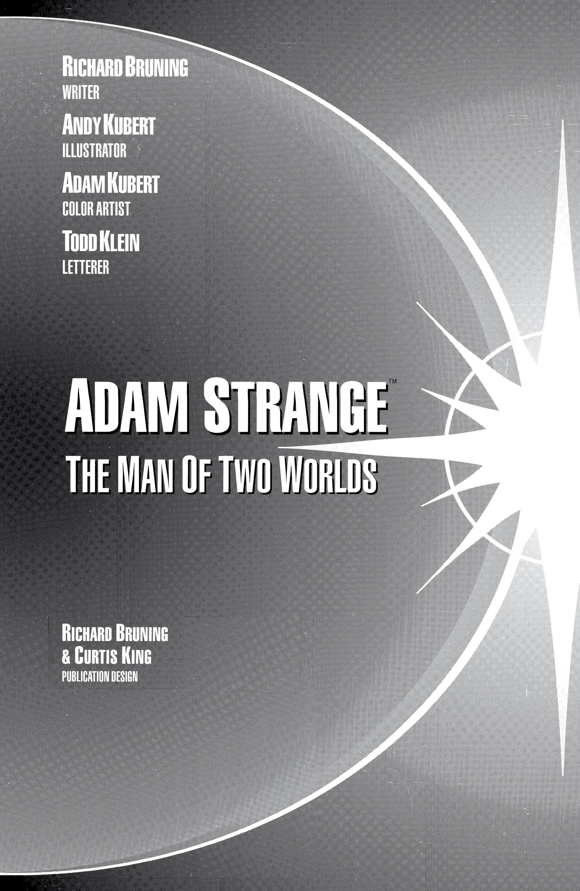 Read online Adam Strange (1990) comic -  Issue #1 - 3