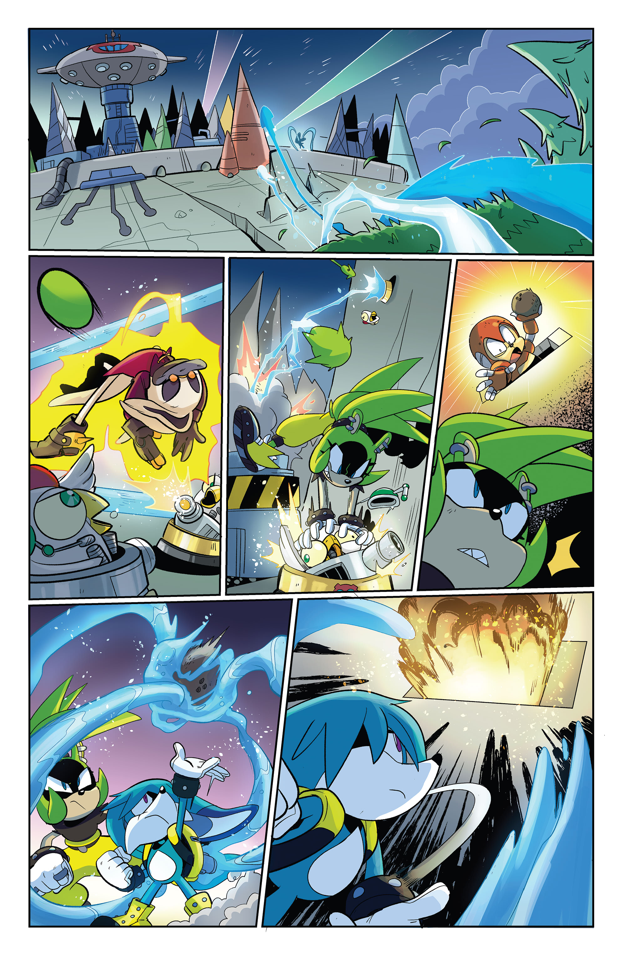 Read online Sonic the Hedgehog: Imposter Syndrome comic -  Issue #4 - 7