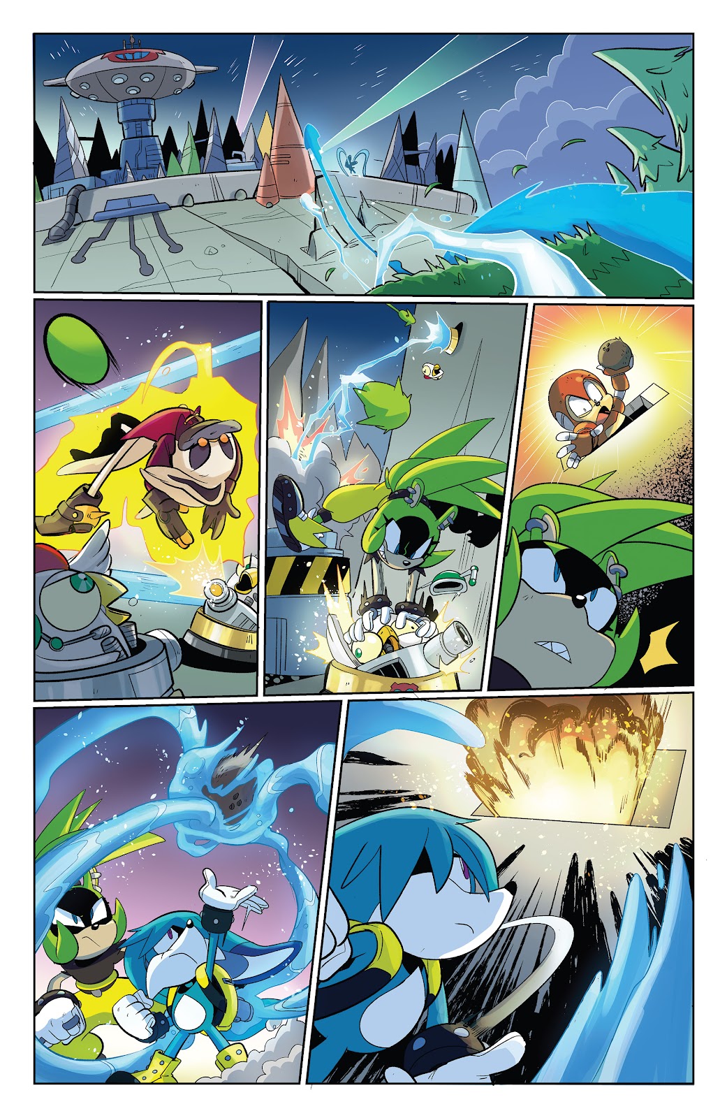 Sonic the Hedgehog: Imposter Syndrome issue 4 - Page 7