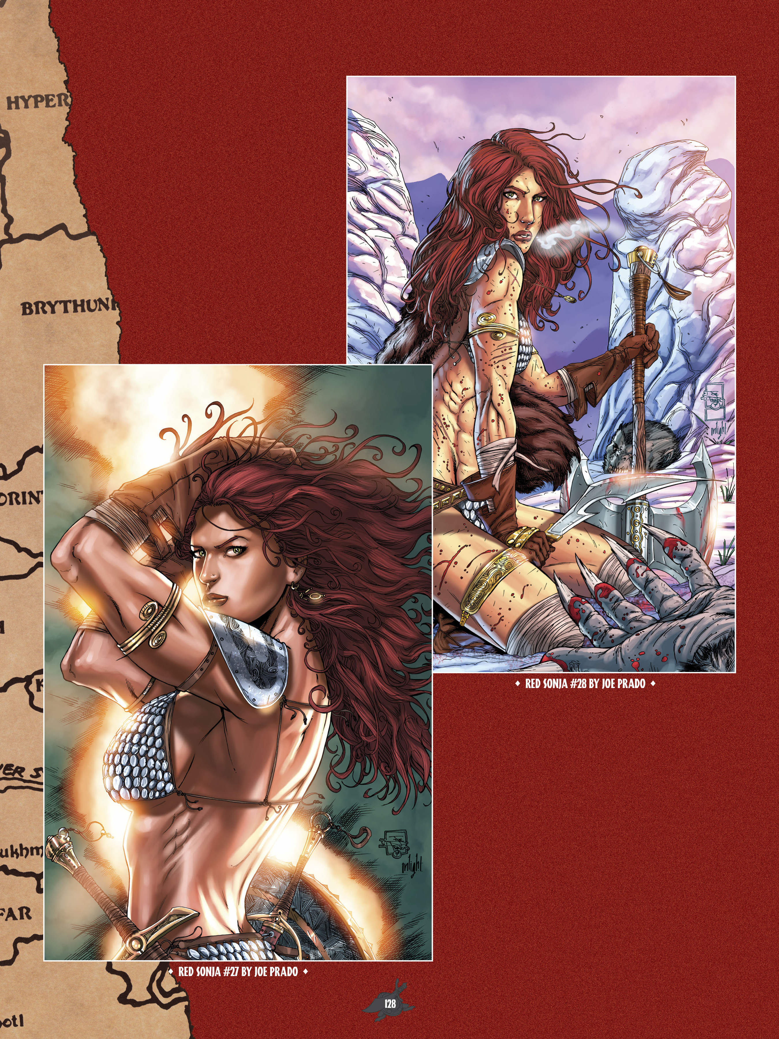 Read online The Art of Red Sonja comic -  Issue # TPB 1 (Part 2) - 27