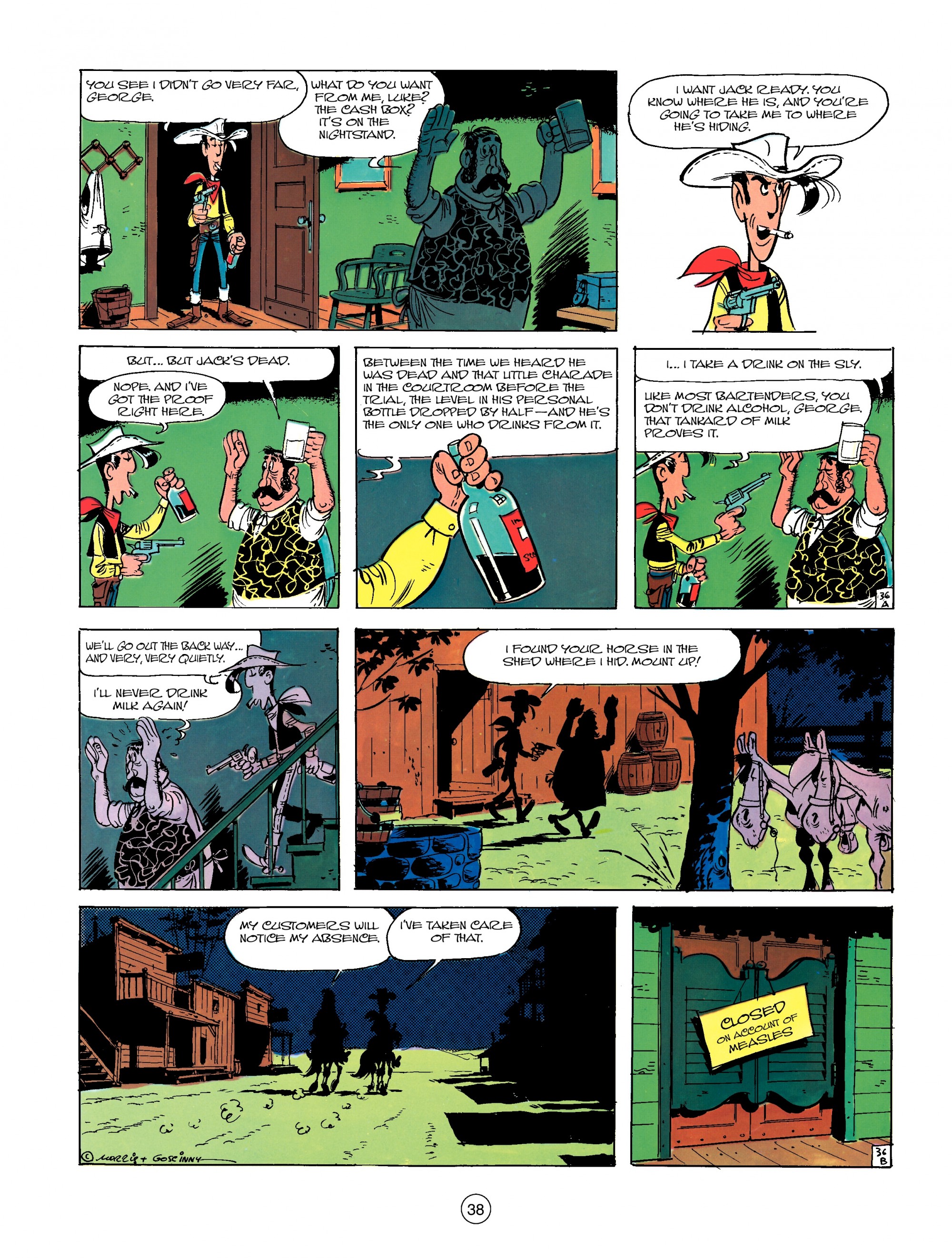 Read online A Lucky Luke Adventure comic -  Issue #13 - 38