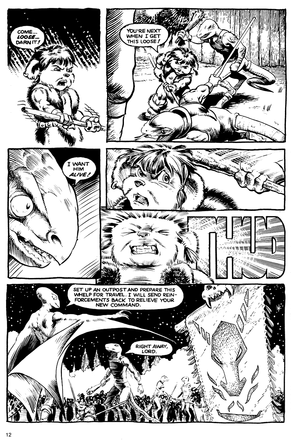 Read online Crow of the Bear Clan comic -  Issue #1 - 14