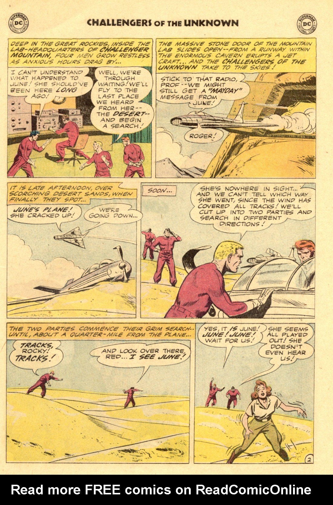 Read online Challengers of the Unknown (1958) comic -  Issue #16 - 19