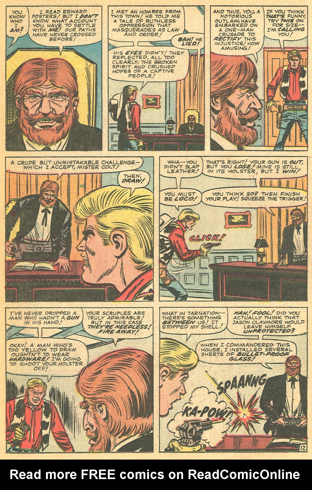 Read online Kid Colt Outlaw comic -  Issue #131 - 14