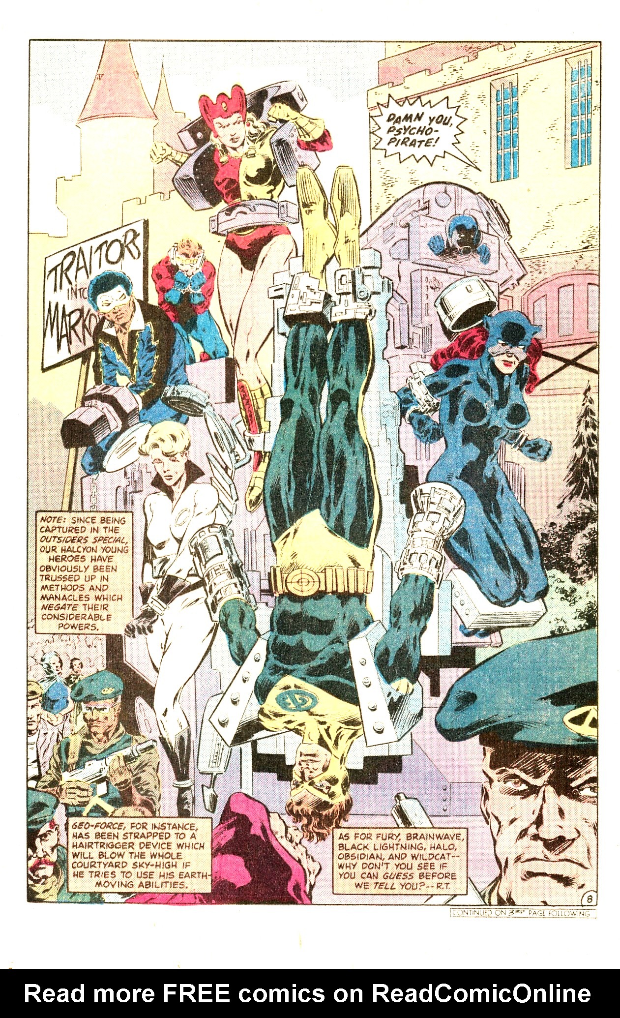 Read online Infinity Inc. (1984) comic -  Issue # _Special - 12