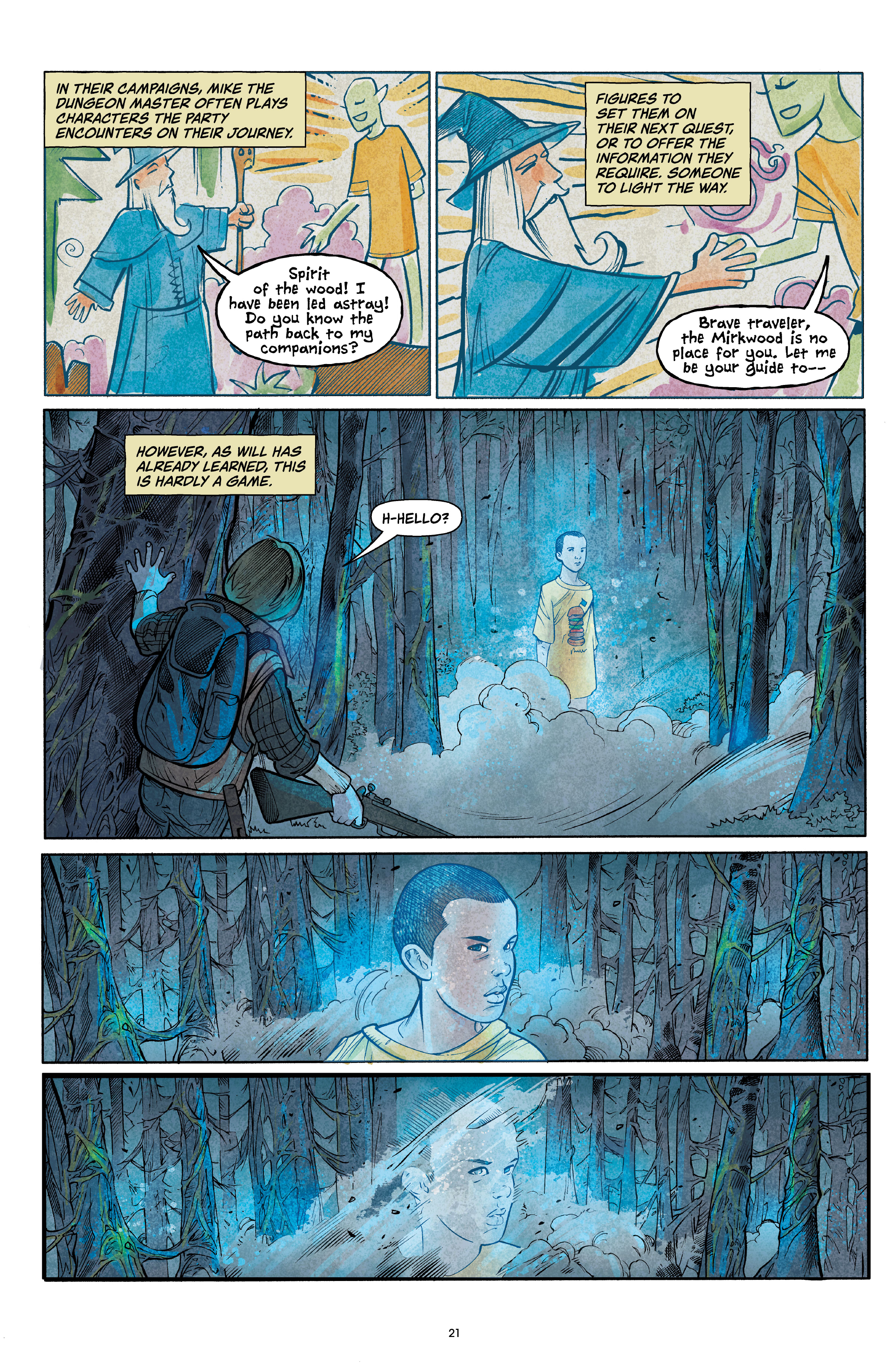 Read online Stranger Things Library Edition comic -  Issue # TPB 1 (Part 1) - 21
