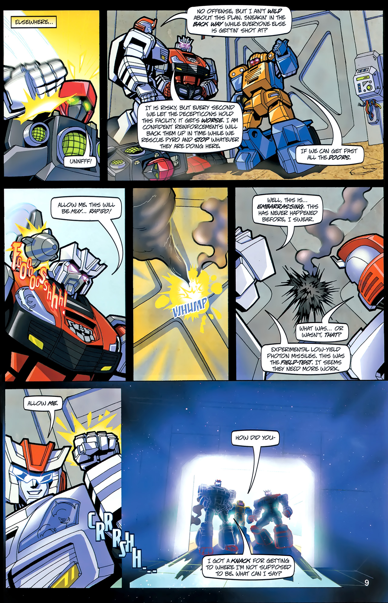 Read online Transformers: Timelines comic -  Issue #5 - 11