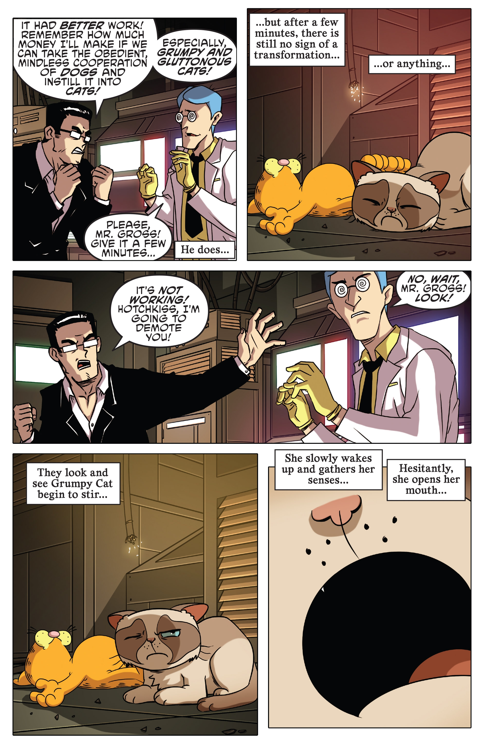 Read online Grumpy Cat/Garfield comic -  Issue #2 - 18