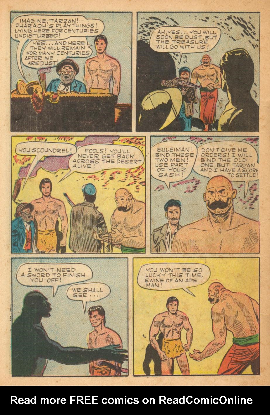 Read online Tarzan (1948) comic -  Issue #26 - 22
