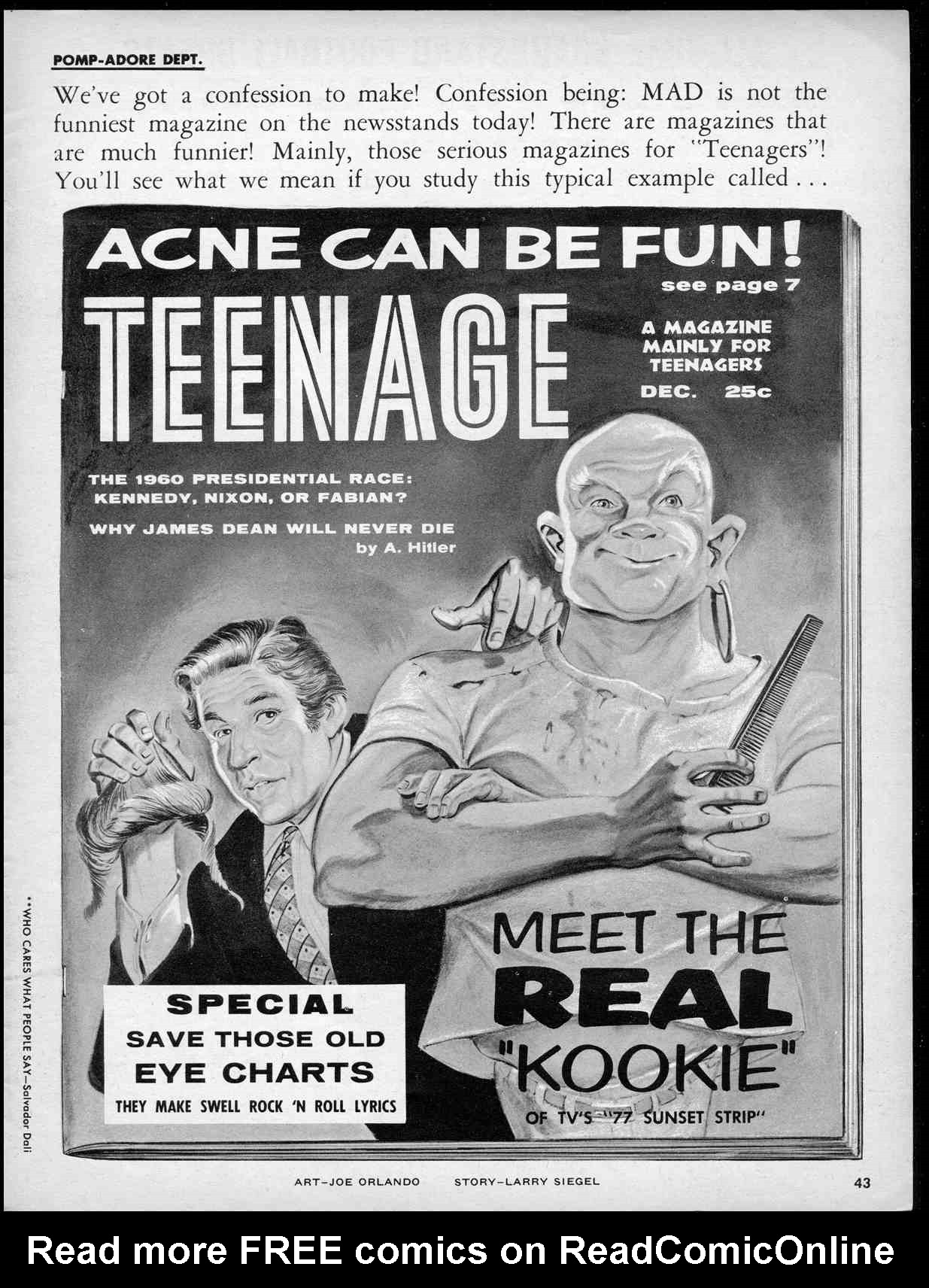 Read online MAD comic -  Issue #51 - 45