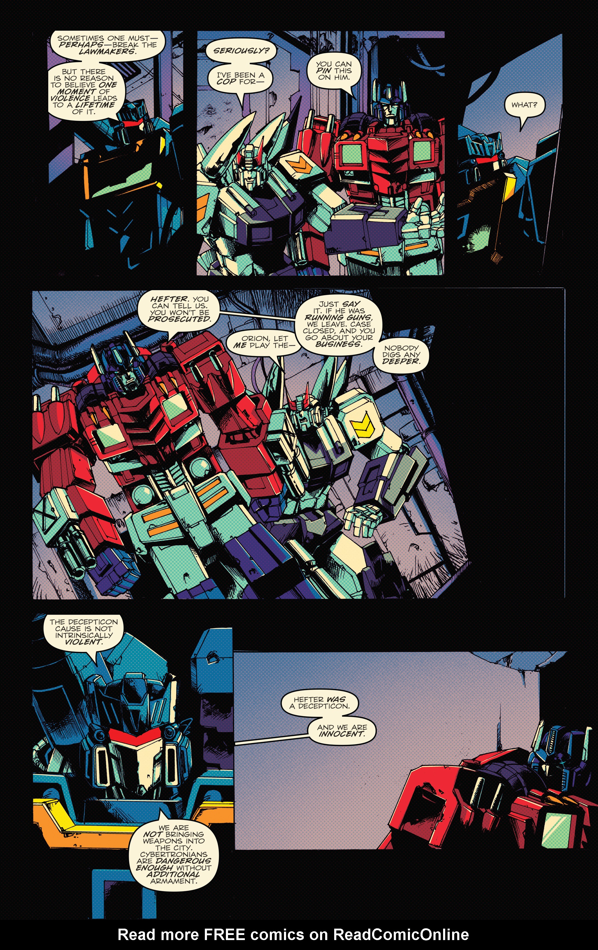 Read online Optimus Prime comic -  Issue #3 - 15