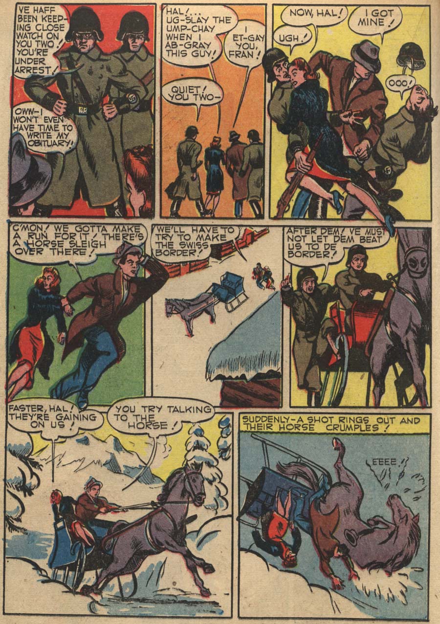Read online Top-Notch Comics comic -  Issue #24 - 28