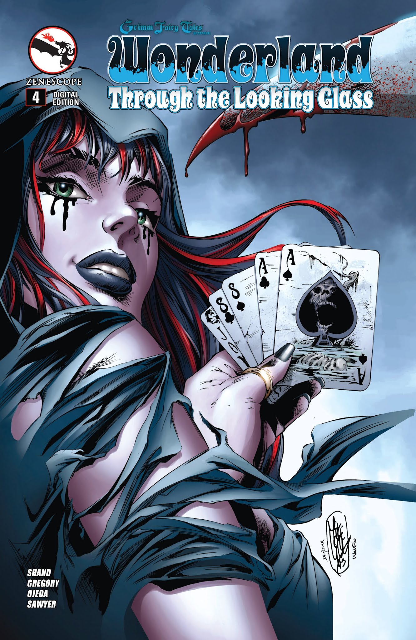 Read online Grimm Fairy Tales presents Wonderland: Through the Looking Glass comic -  Issue #4 - 1