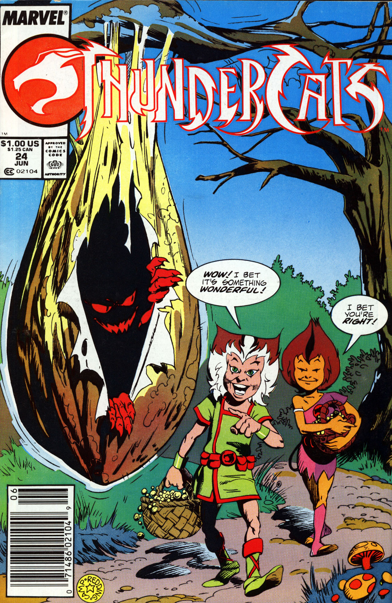 Read online ThunderCats (1985) comic -  Issue #24 - 1