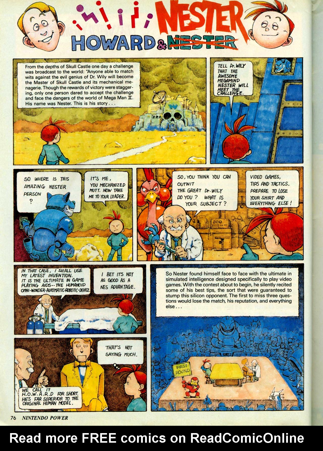 Read online Nintendo Power comic -  Issue #8 - 78