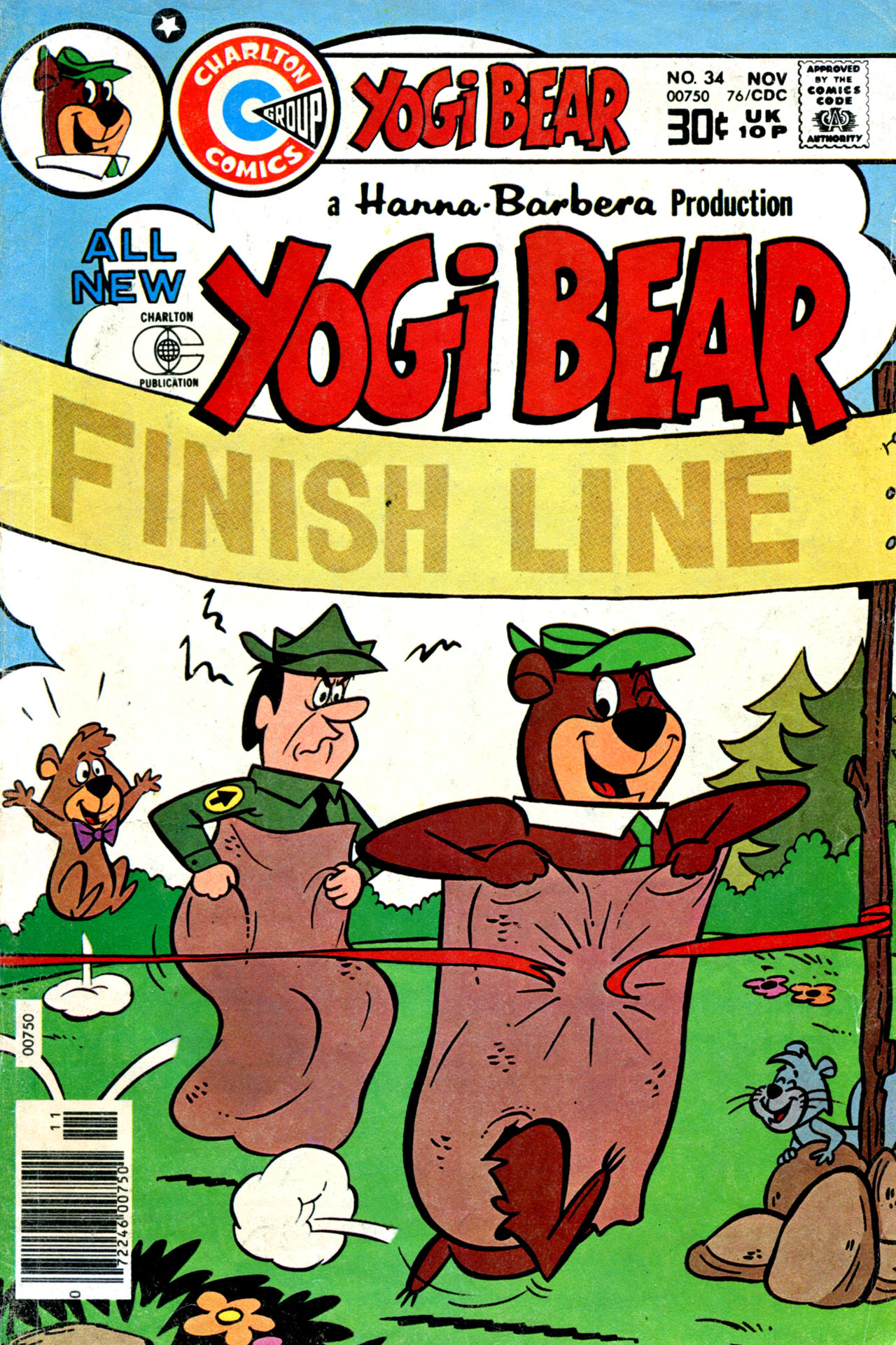 Read online Yogi Bear (1970) comic -  Issue #34 - 1