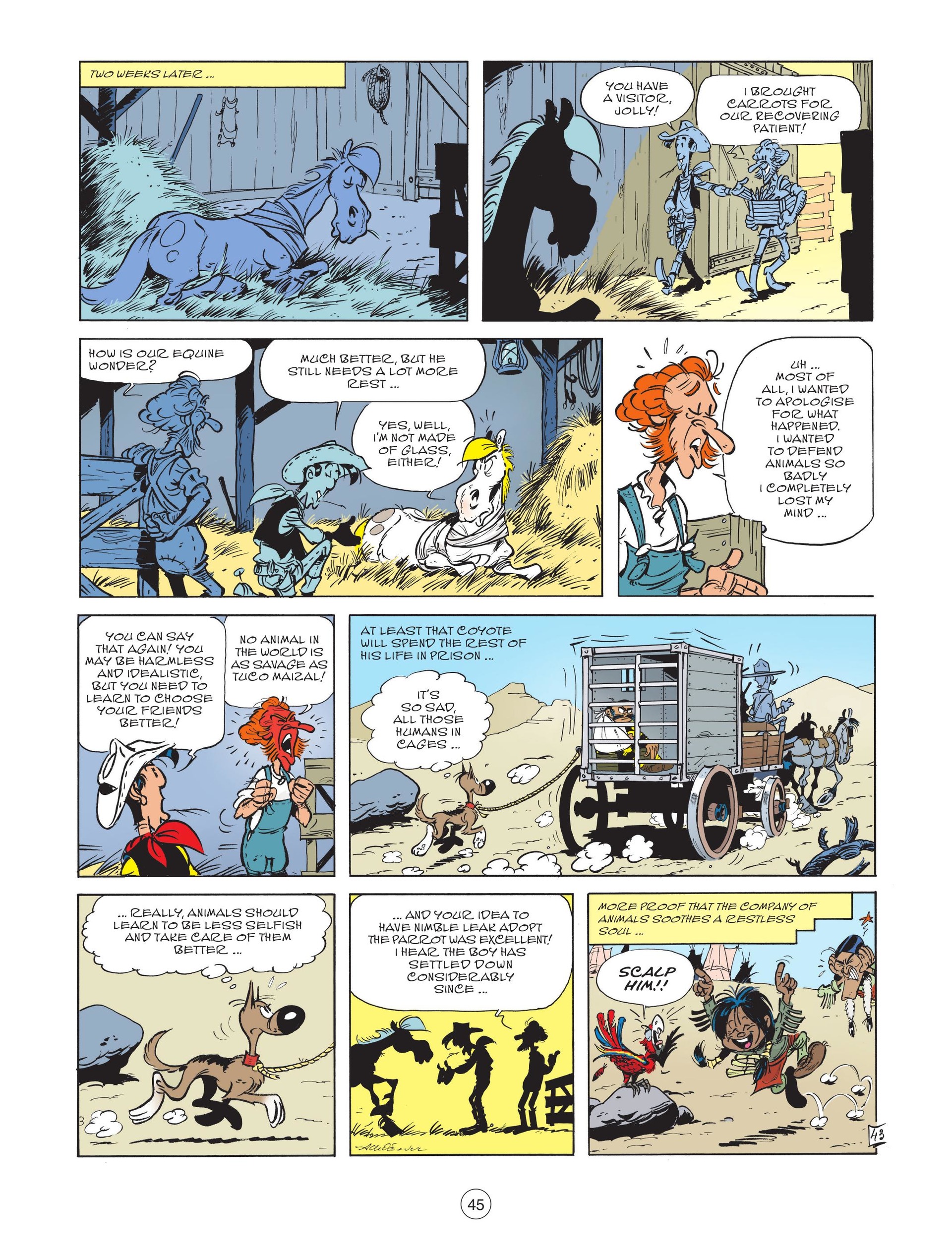 Read online A Lucky Luke Adventure comic -  Issue #82 - 47
