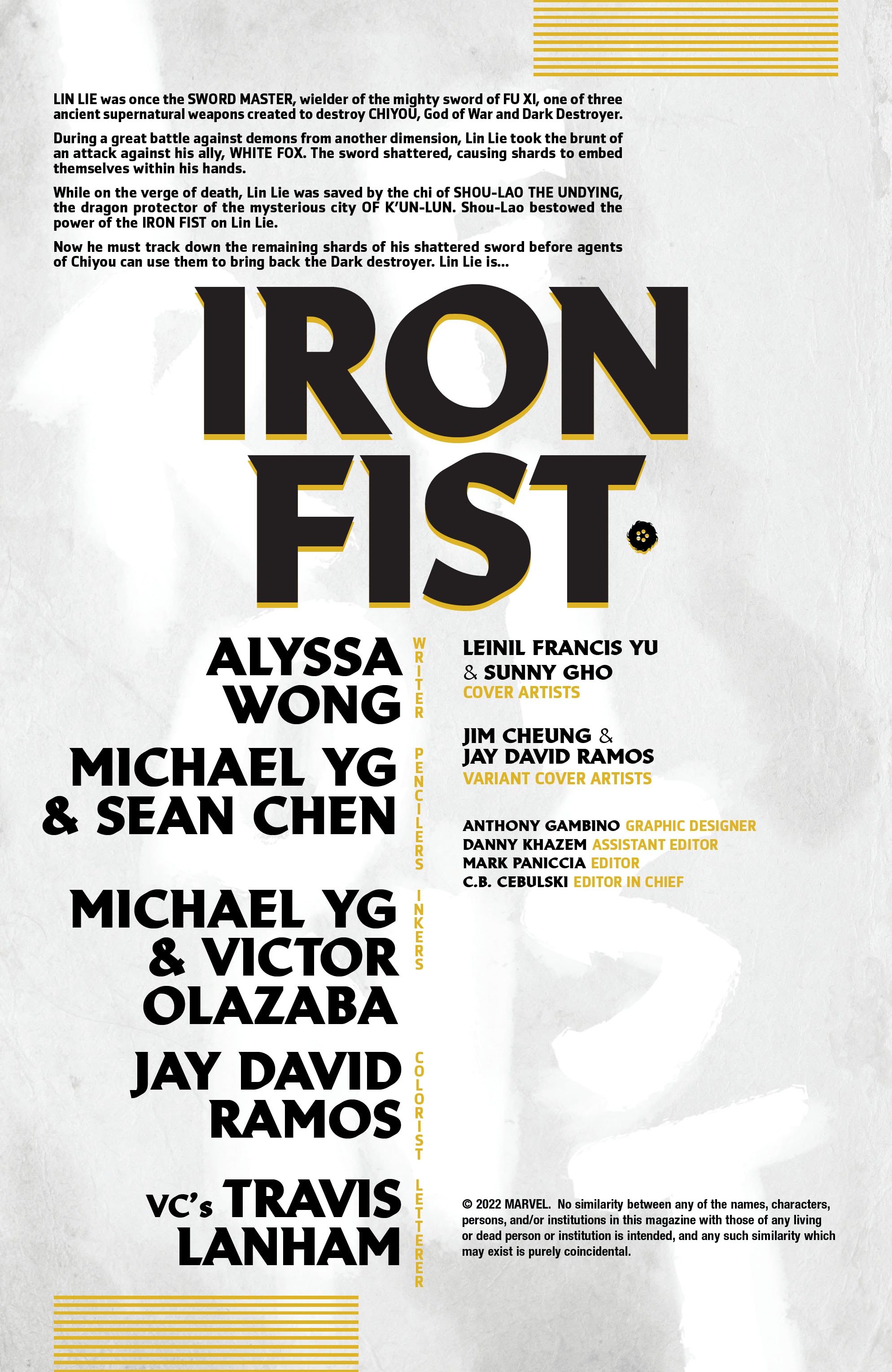 Read online Iron Fist (2022) comic -  Issue #2 - 2