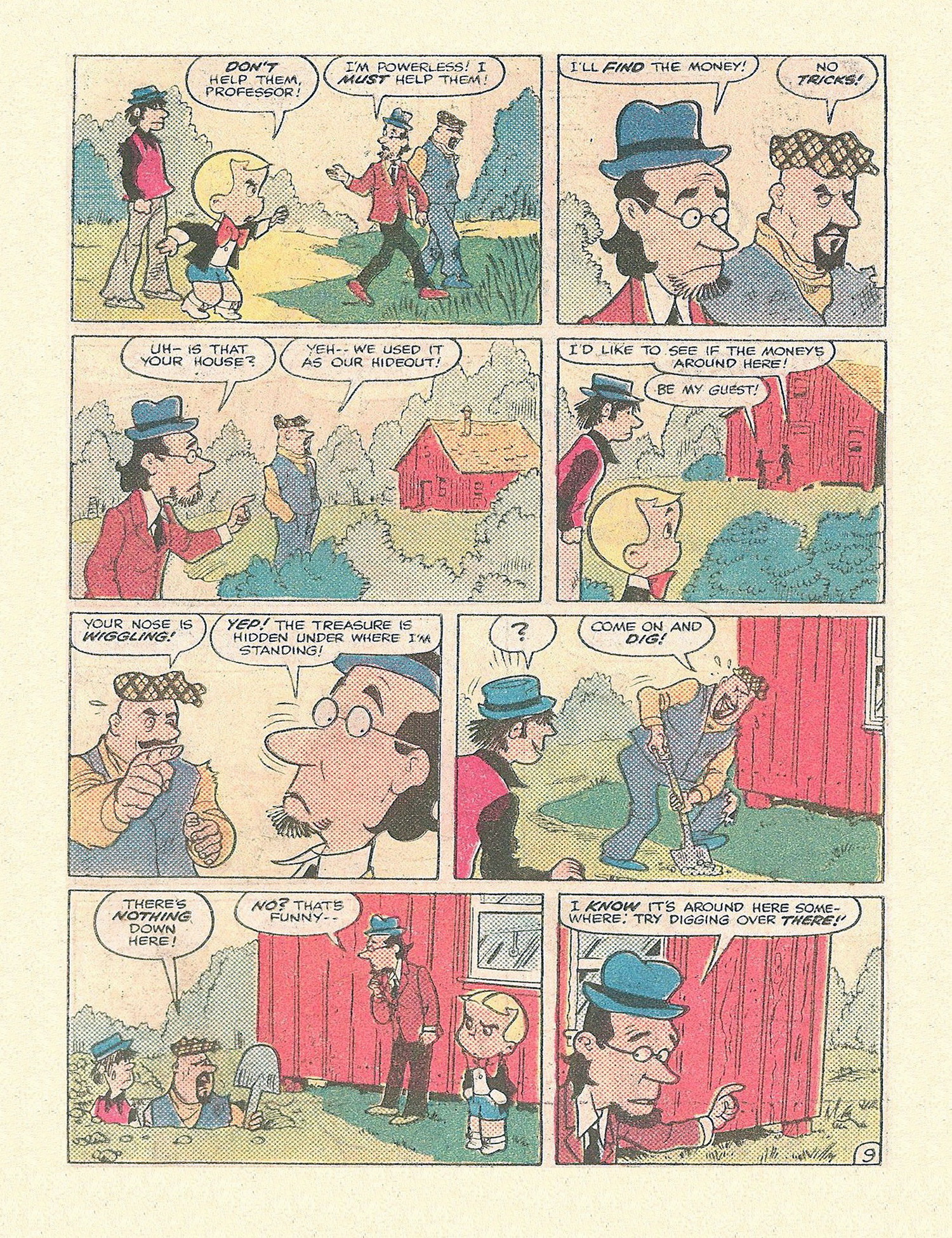 Read online Richie Rich Digest Stories comic -  Issue #13 - 51
