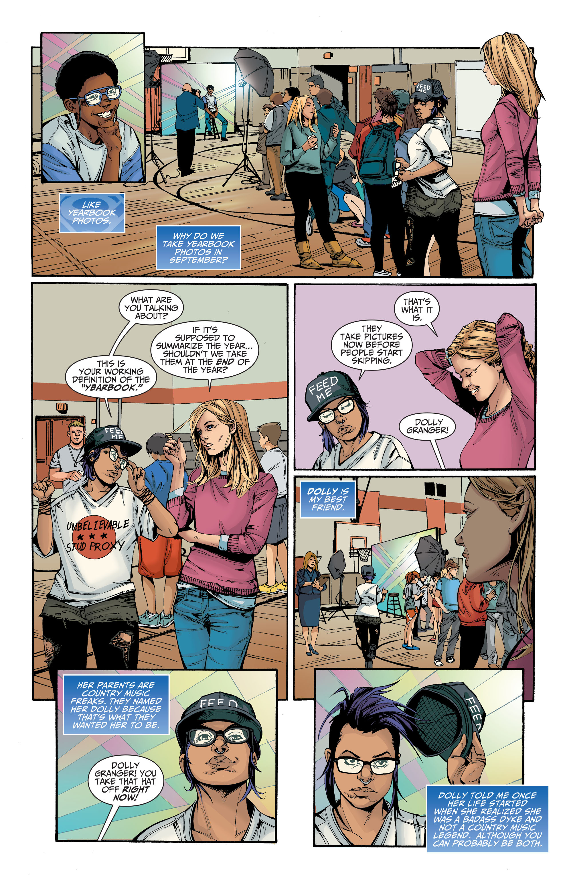 Read online Supergirl: Being Super comic -  Issue #1 - 5