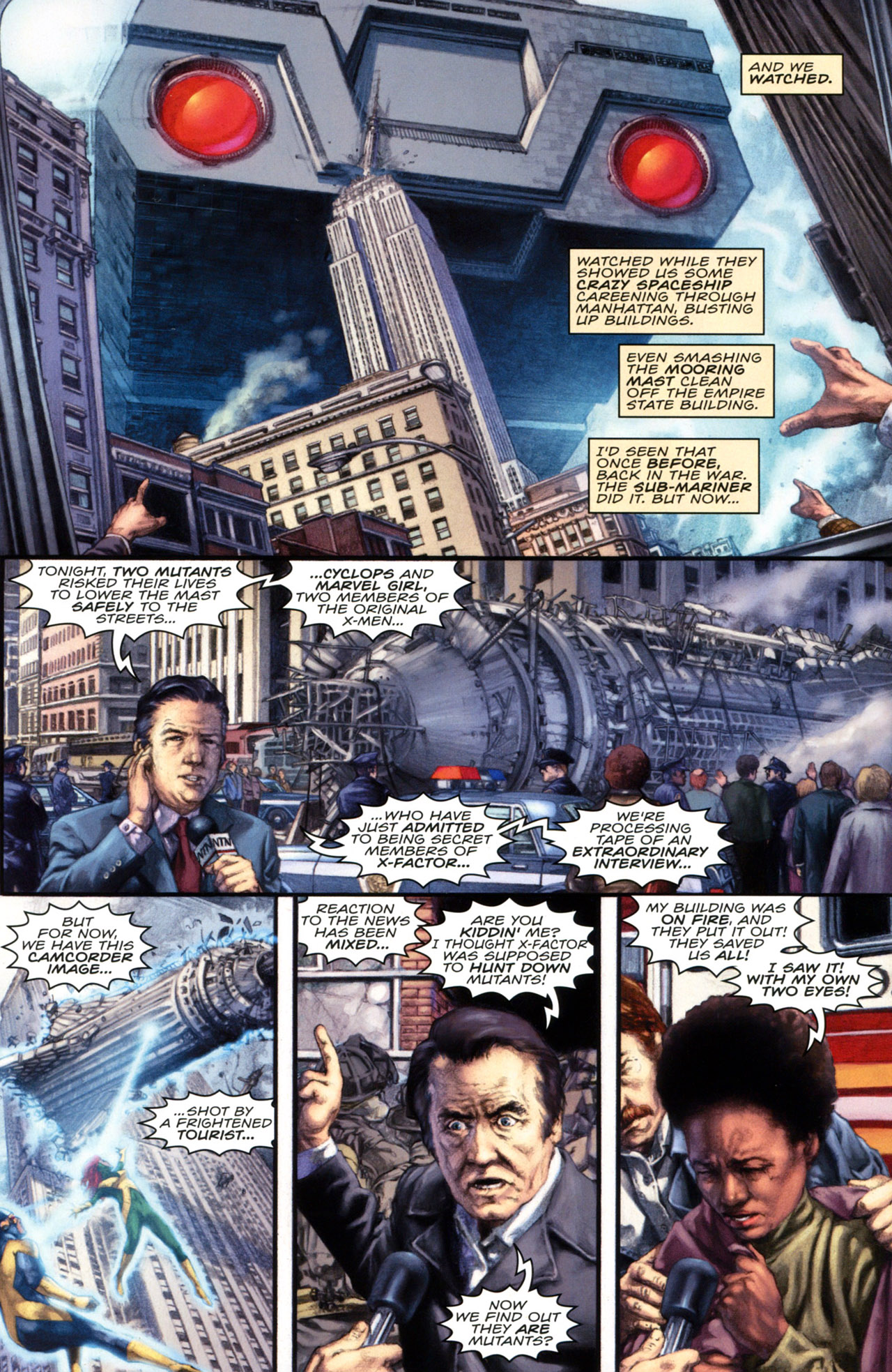 Read online Marvels: Eye Of The Camera comic -  Issue #6 - 11
