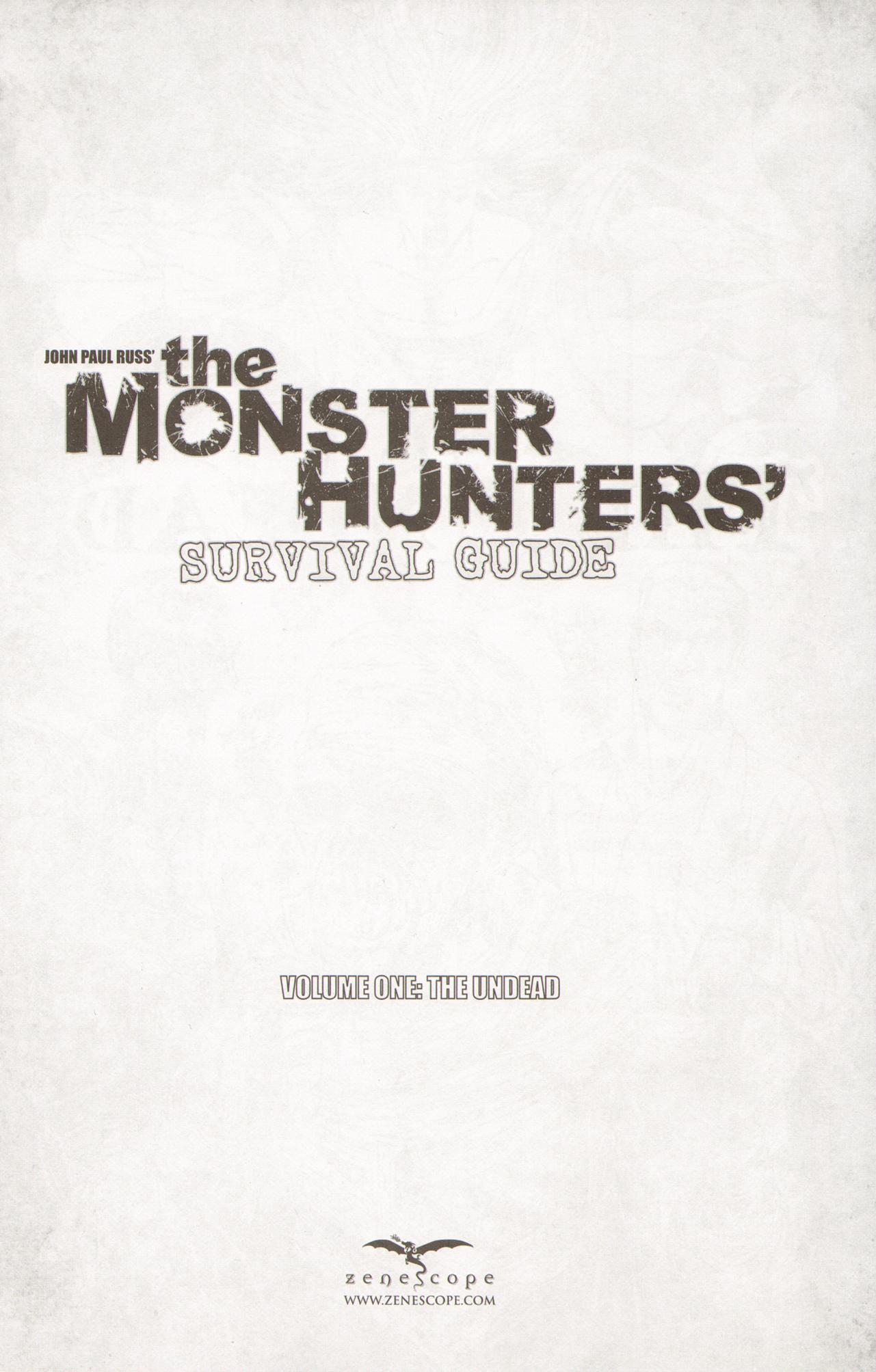 Read online The Monster Hunters' Survival Guide comic -  Issue #1 - 5