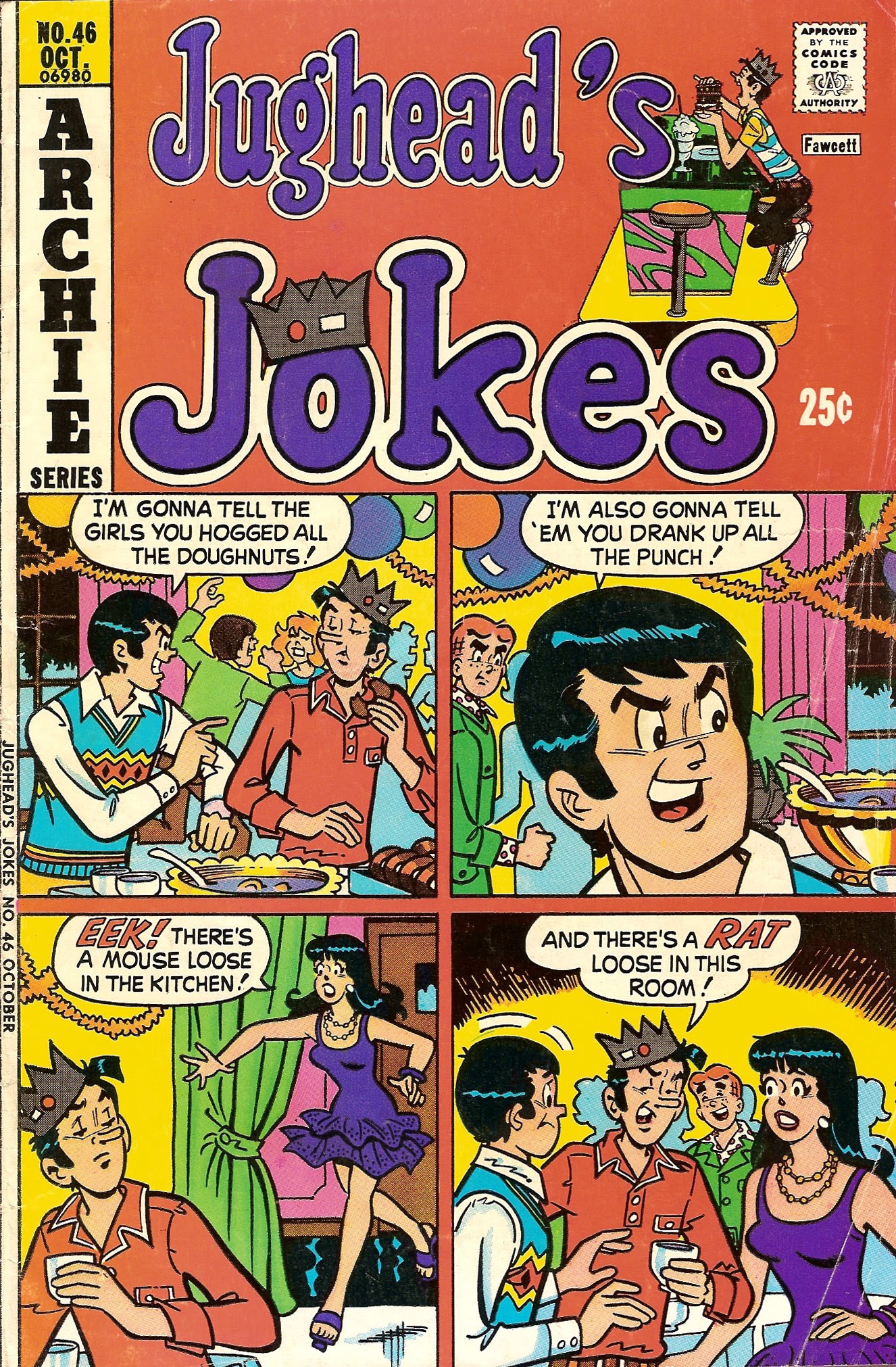 Read online Jughead's Jokes comic -  Issue #46 - 1