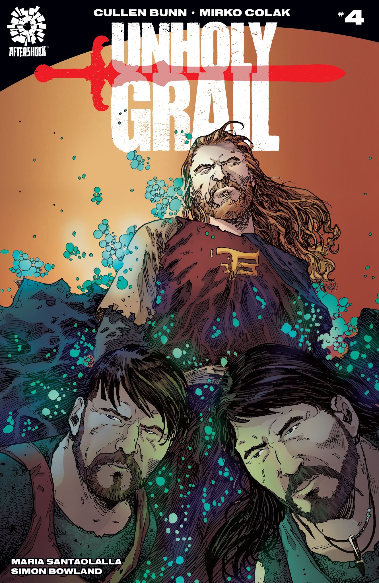 Read online Unholy Grail comic -  Issue #4 - 1