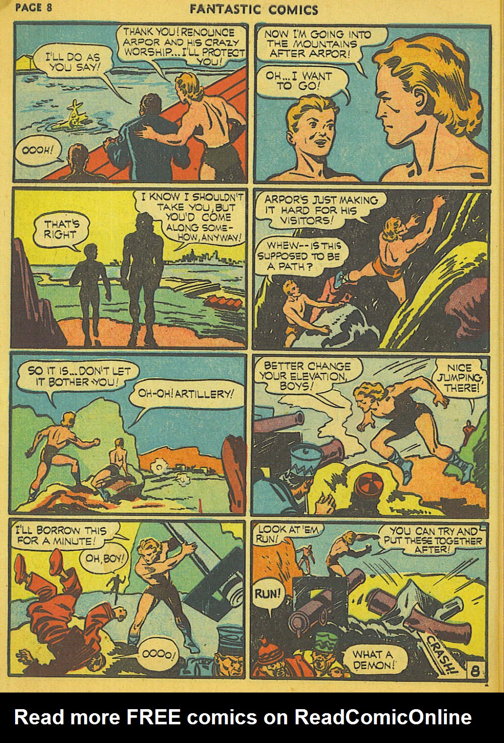 Read online Fantastic Comics comic -  Issue #15 - 61