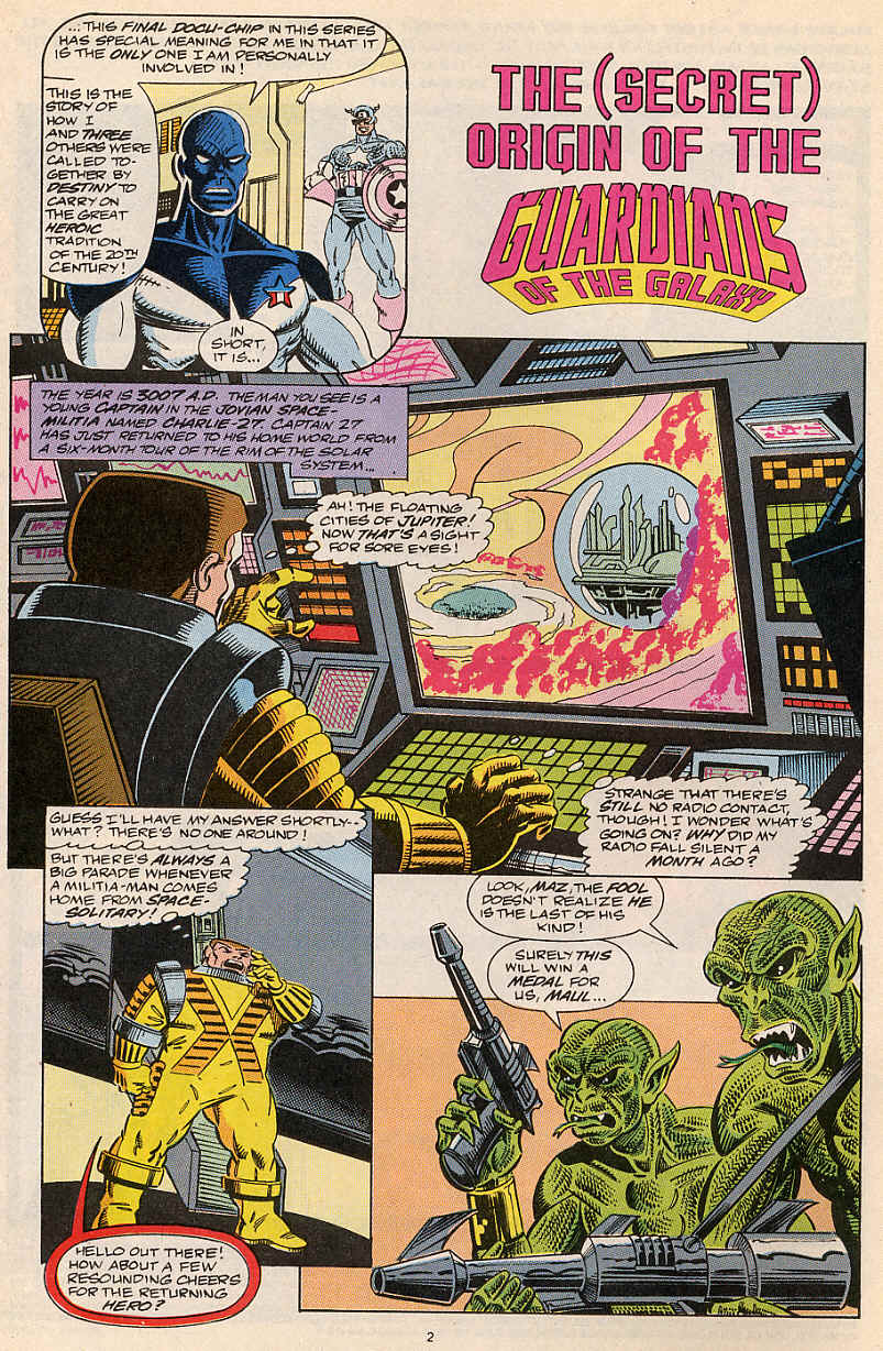 Read online Guardians of the Galaxy (1990) comic -  Issue #26 - 3