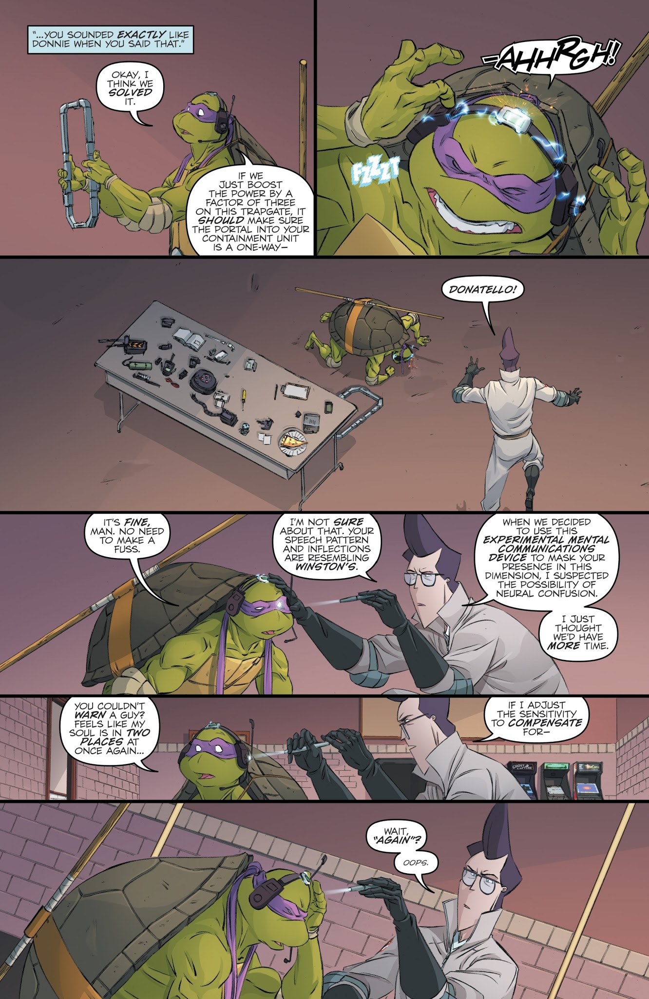 Read online Teenage Mutant Ninja Turtles/Ghostbusters 2 comic -  Issue #2 - 22