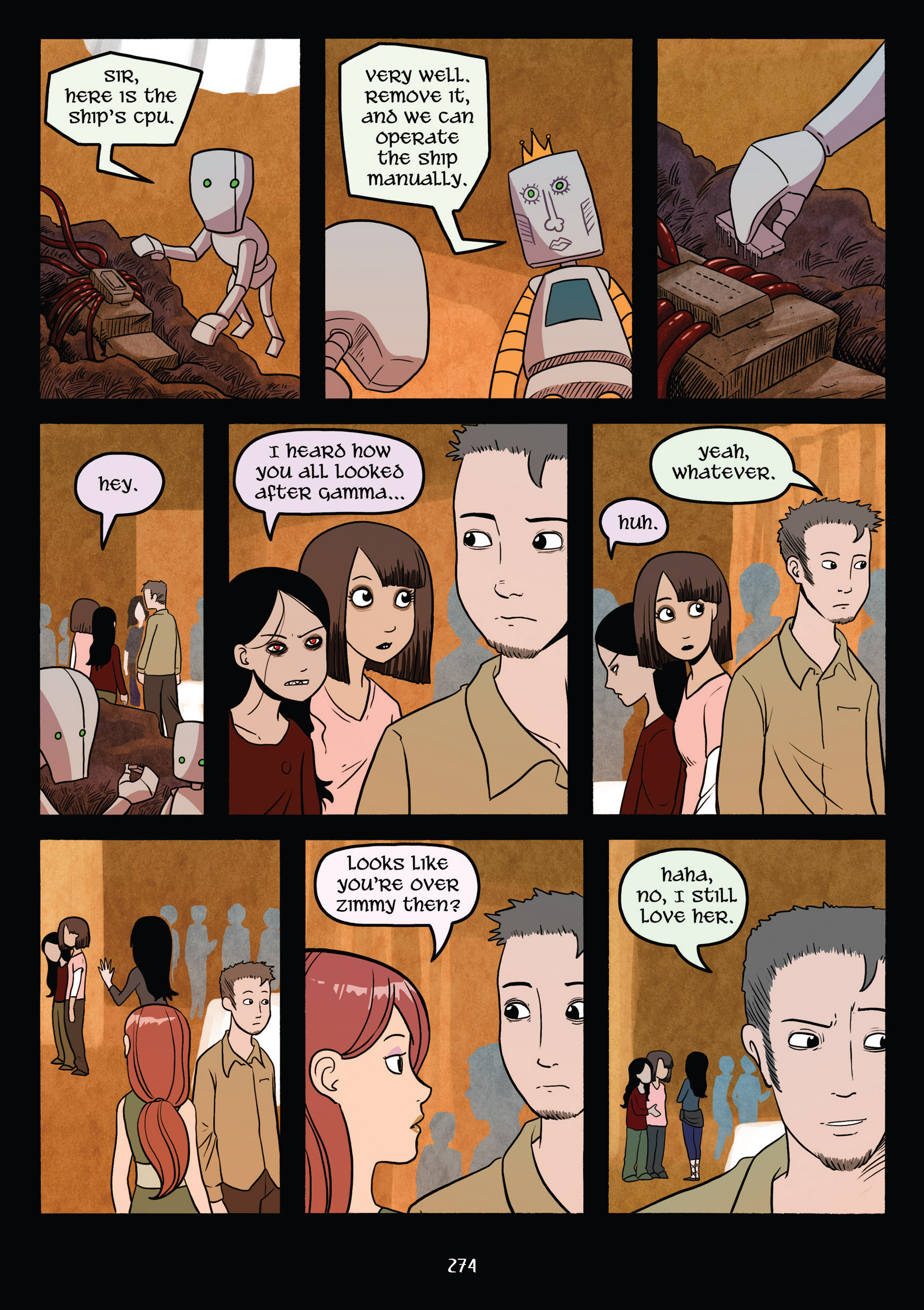 Read online Gunnerkrigg Court comic -  Issue # TPB 5 (Part 3) - 74