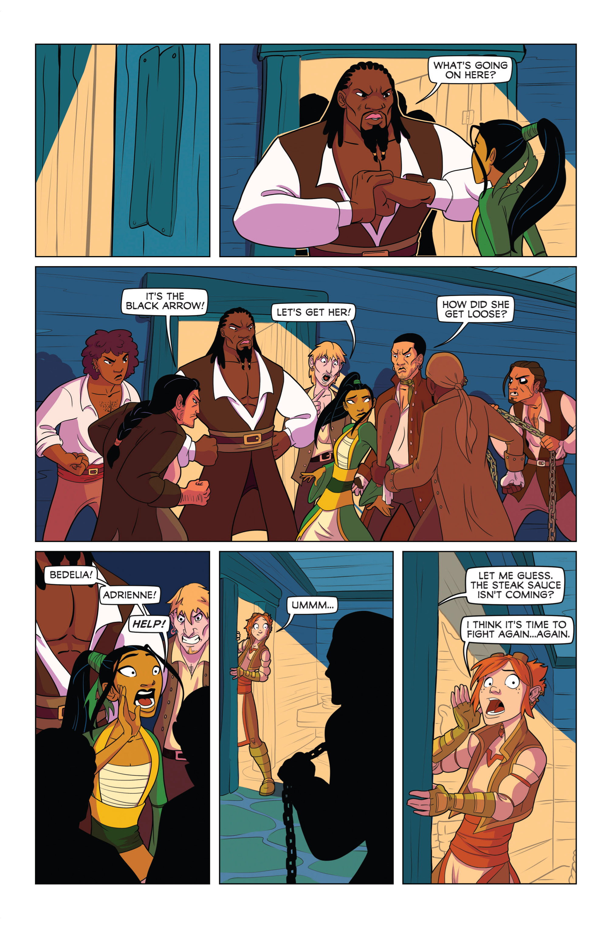 Read online Princeless: The Pirate Princess comic -  Issue # Full - 20