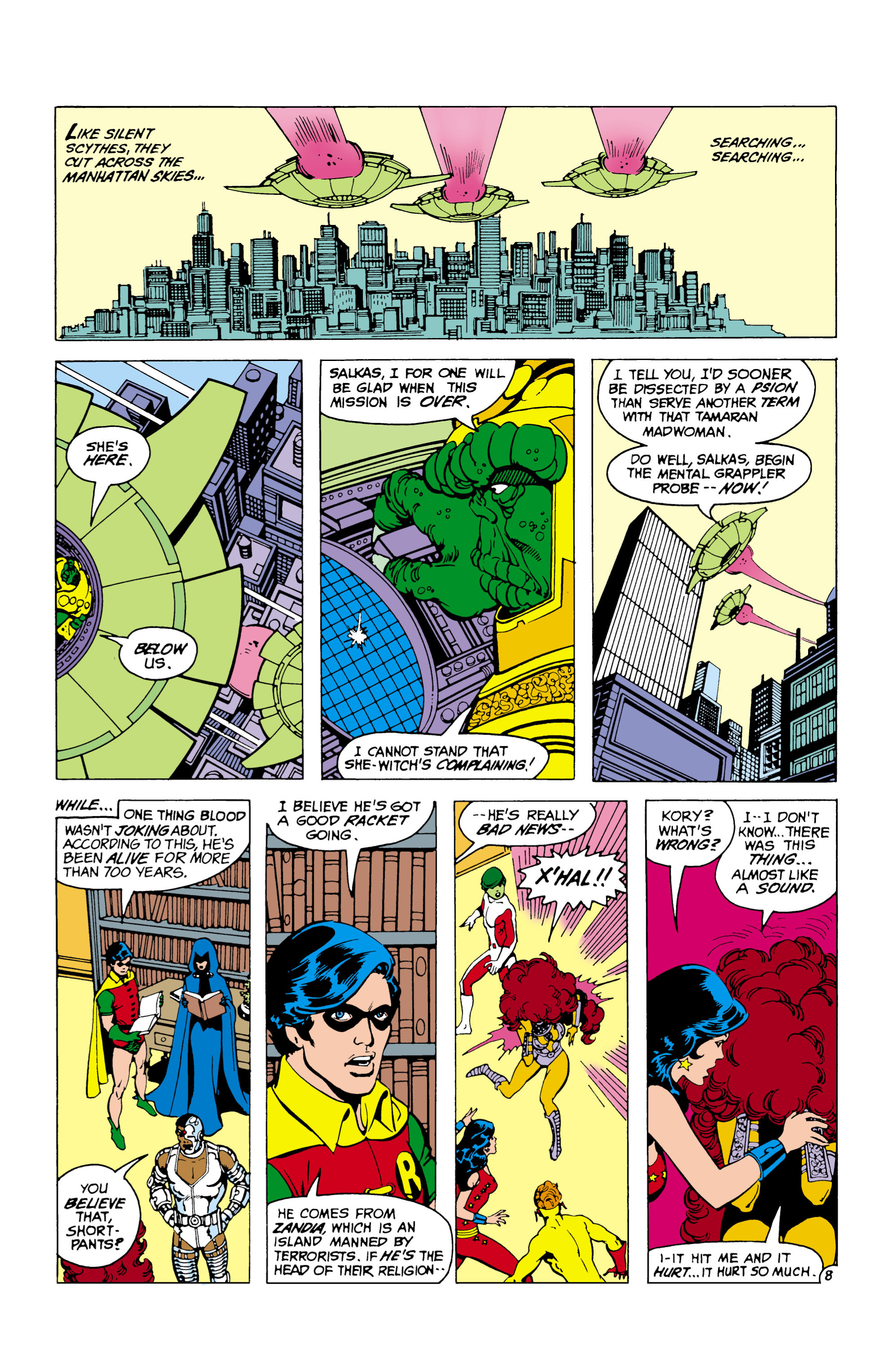 Read online The New Teen Titans (1980) comic -  Issue #23 - 9