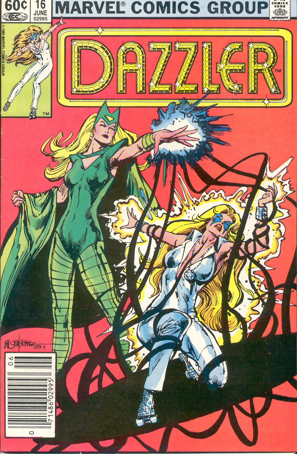 Read online Dazzler (1981) comic -  Issue #16 - 1