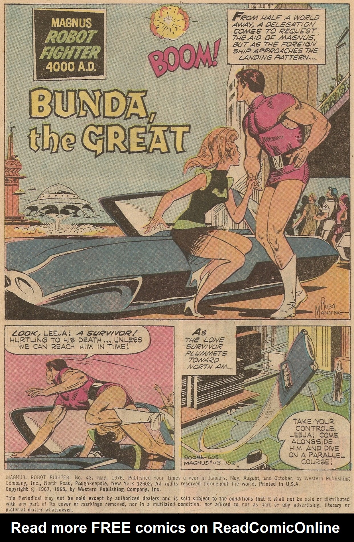 Read online Magnus, Robot Fighter 4000 AD comic -  Issue #43 - 3