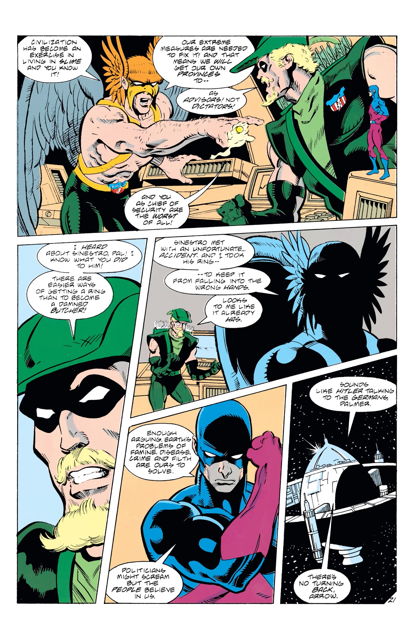 Read online Superman & The Justice League America comic -  Issue #2 - 154