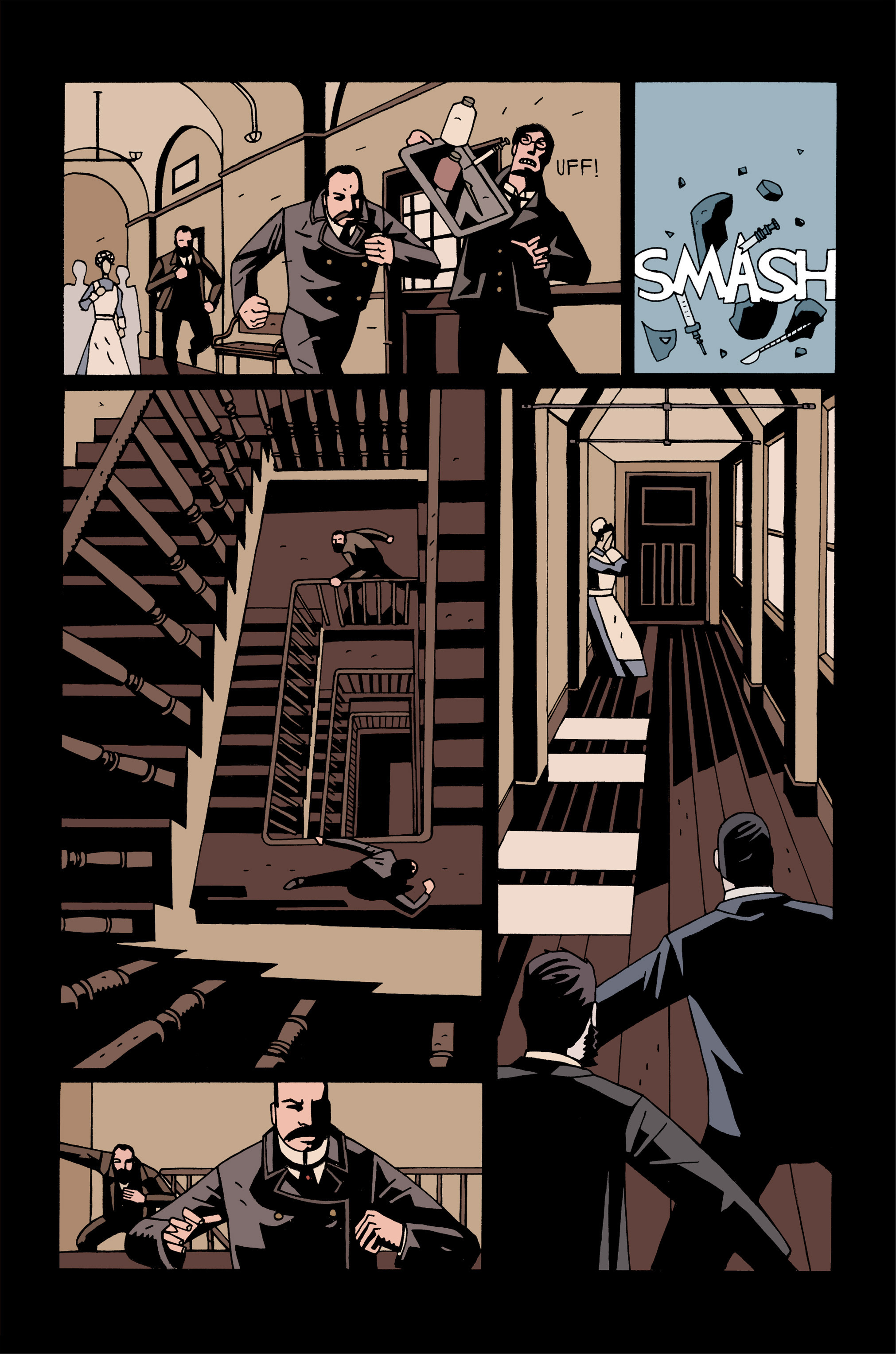 Read online Merrick: The Sensational Elephantman comic -  Issue #3 - 4