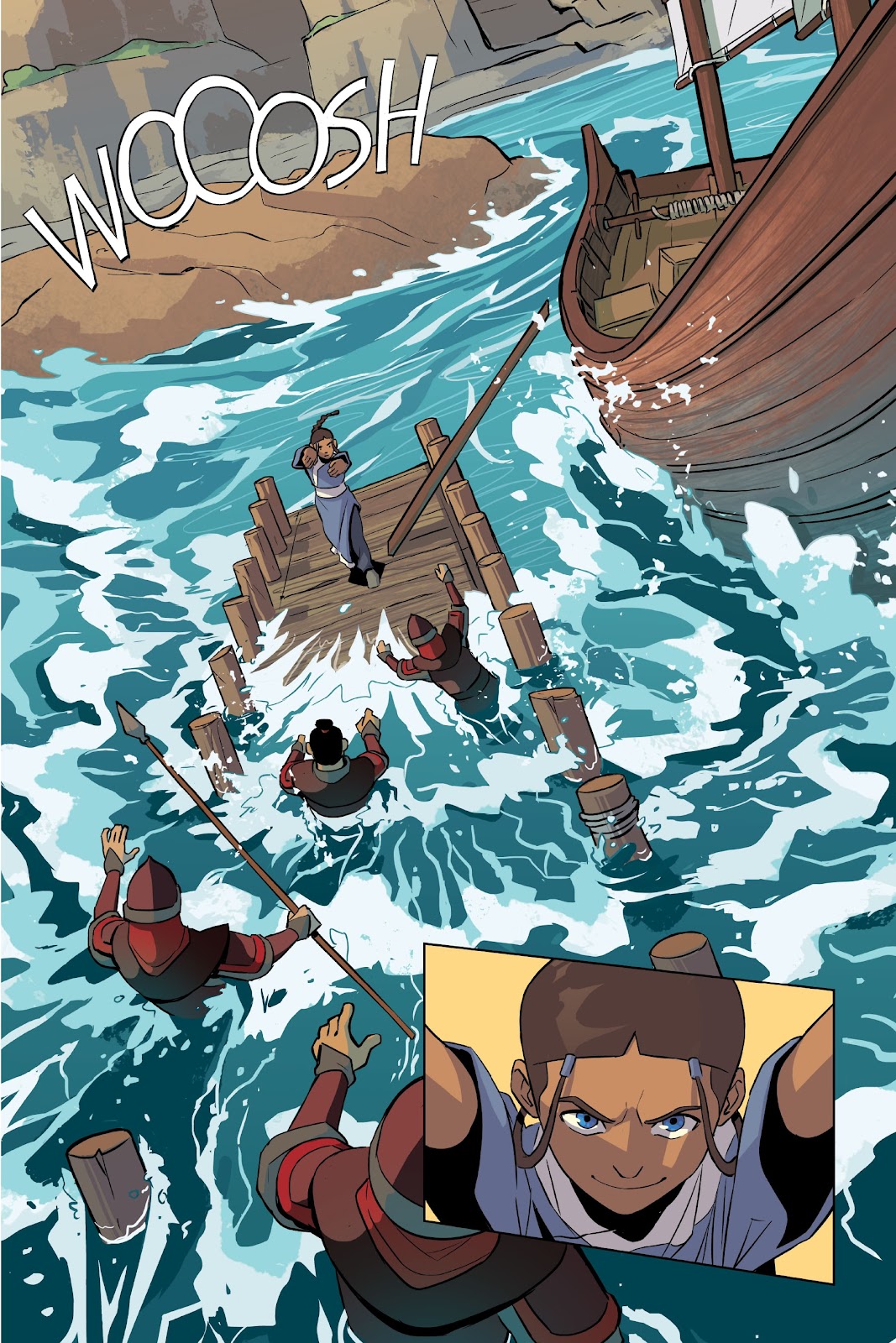 Avatar: The Last Airbender—Katara and the Pirate's Silver issue TPB - Page 50