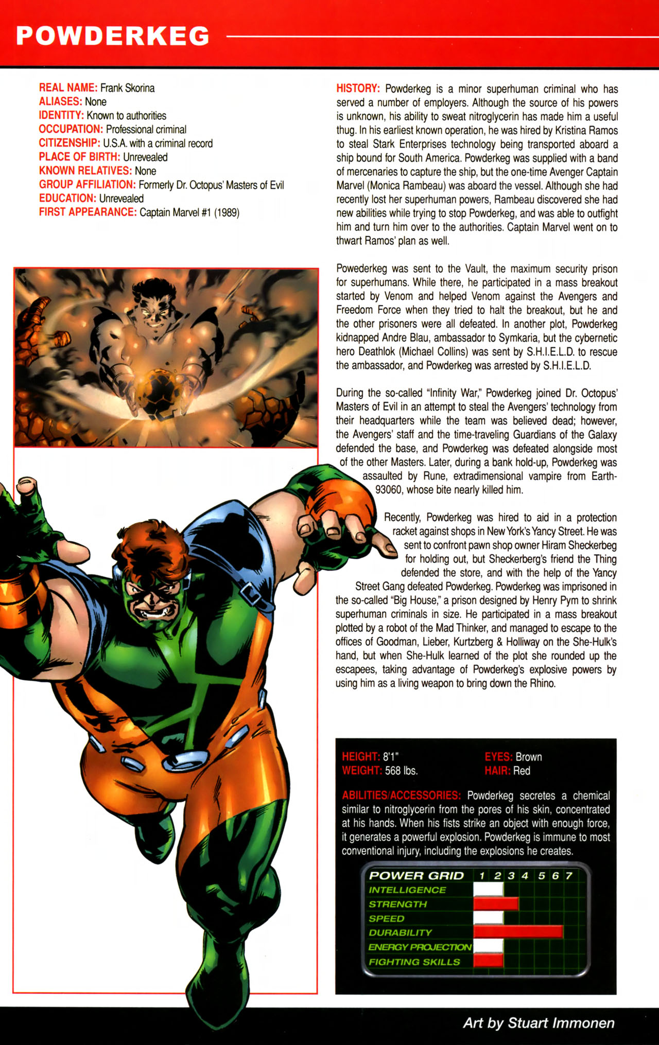 Read online All-New Official Handbook of the Marvel Universe A to Z comic -  Issue #8 - 50