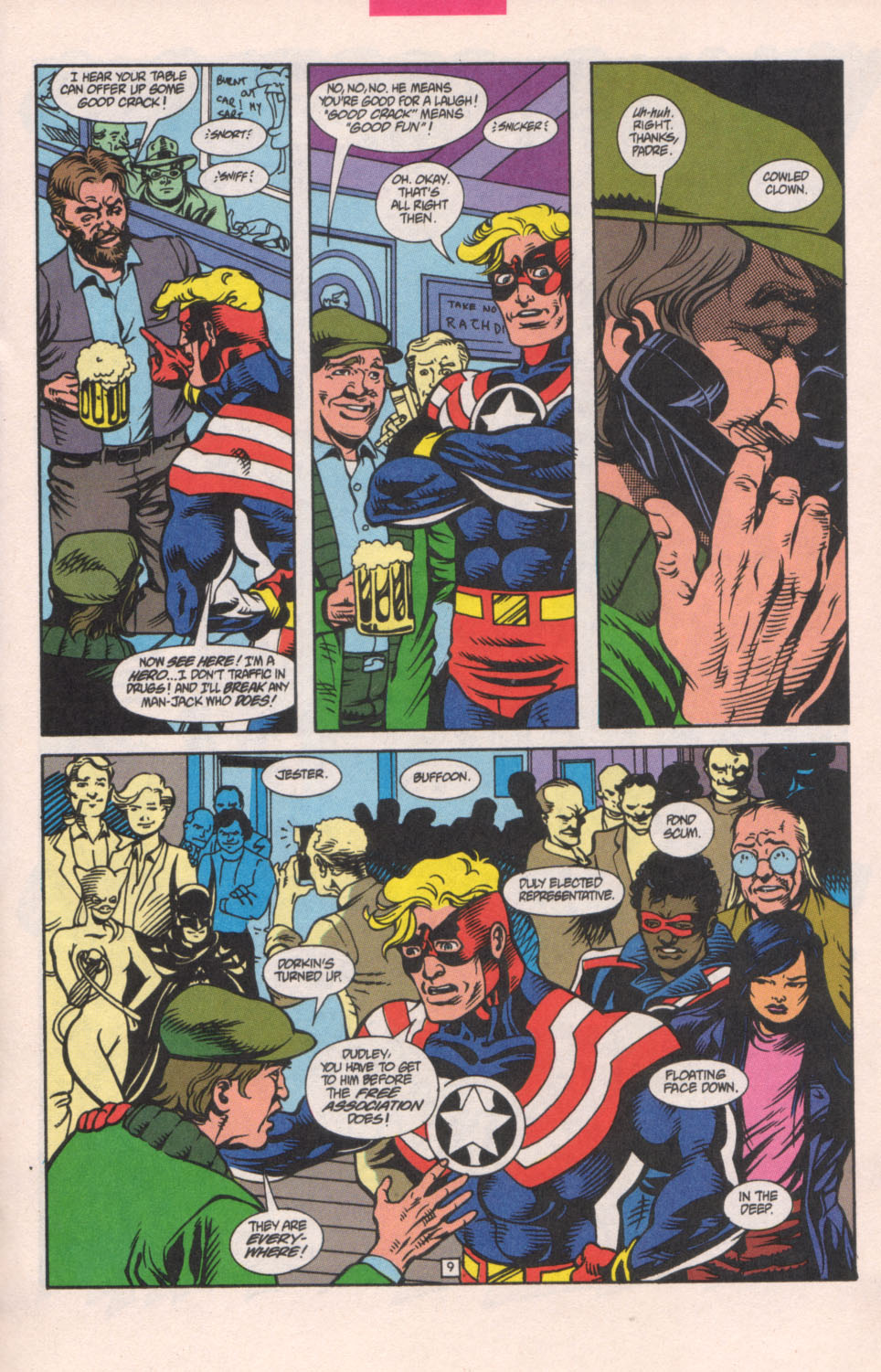 Read online Fighting American (1994) comic -  Issue #6 - 10