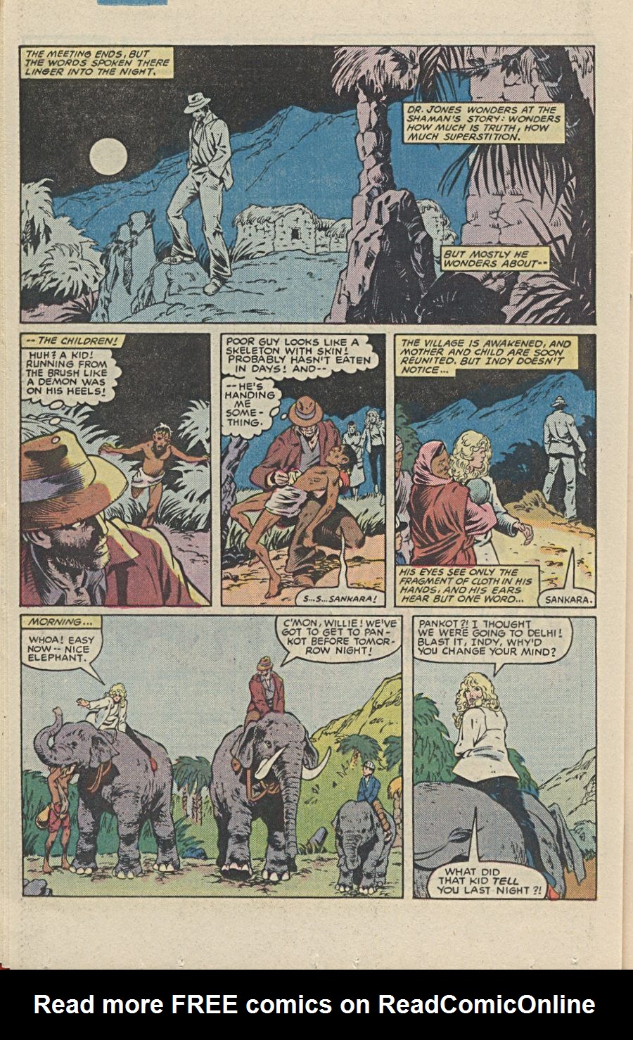 Read online Indiana Jones and the Temple of Doom comic -  Issue #1 - 19