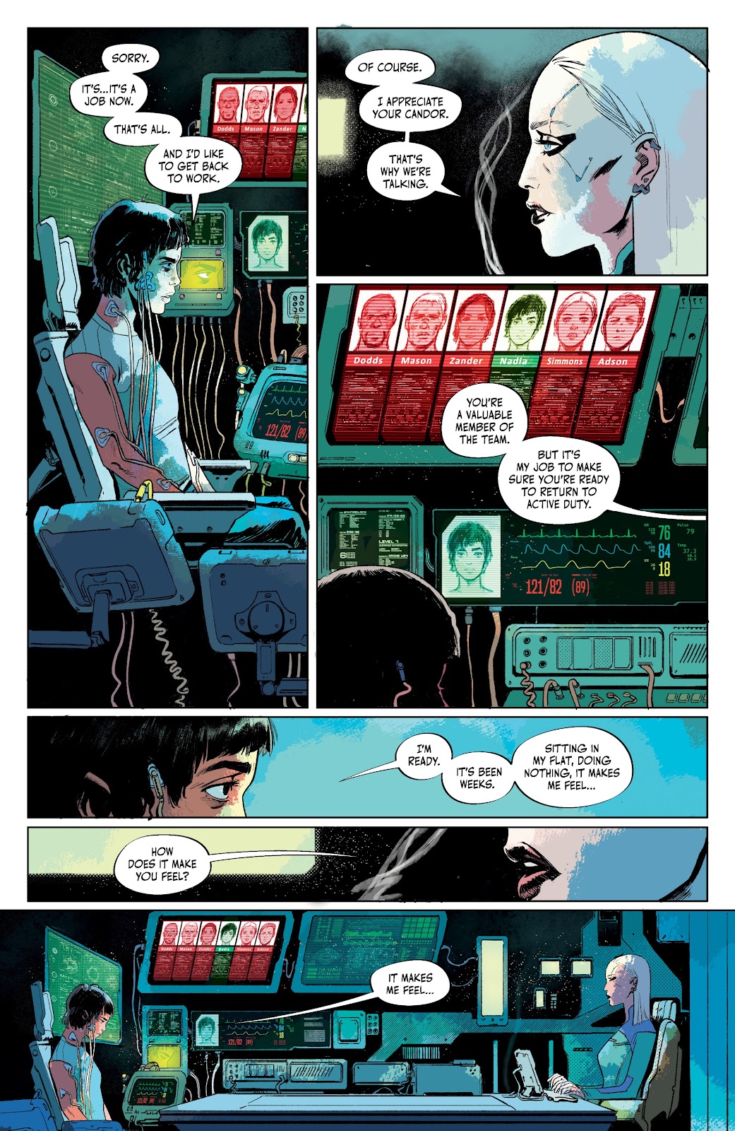 Cyberpunk 2077: Trauma Team issue 1 - Page 6